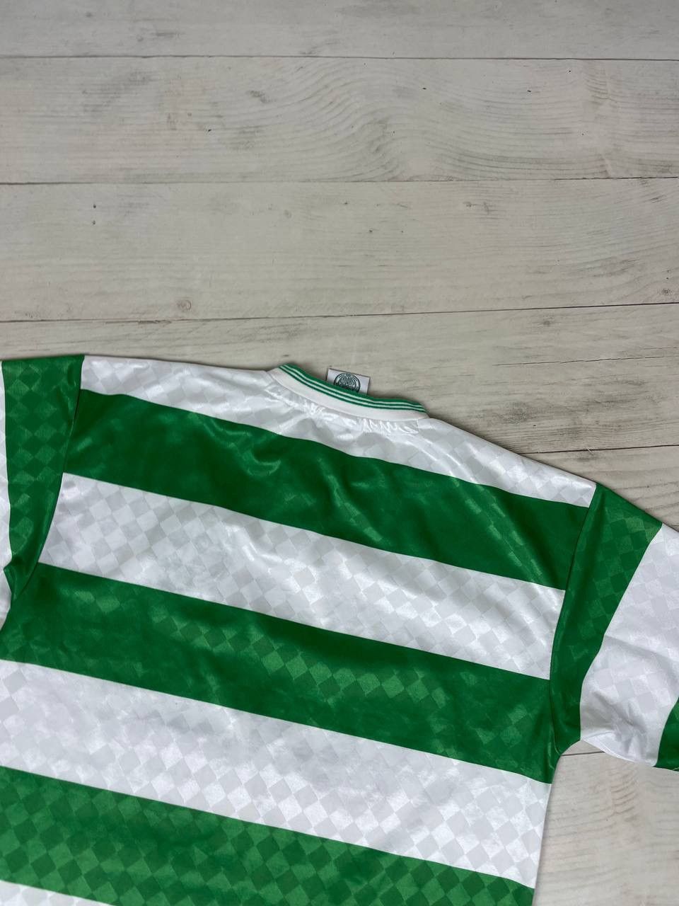 Vintage Score Draw Celtic Retro 1988 Home Shirt Soccer Jersey Size US S / EU 44-46 / 1 - 11 Thumbnail