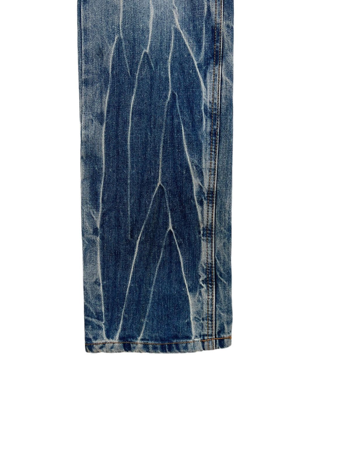 JACKROSE Jackrose Bleached Distressed Denim Patches Denim Jeans Size US 31 - 11 Thumbnail