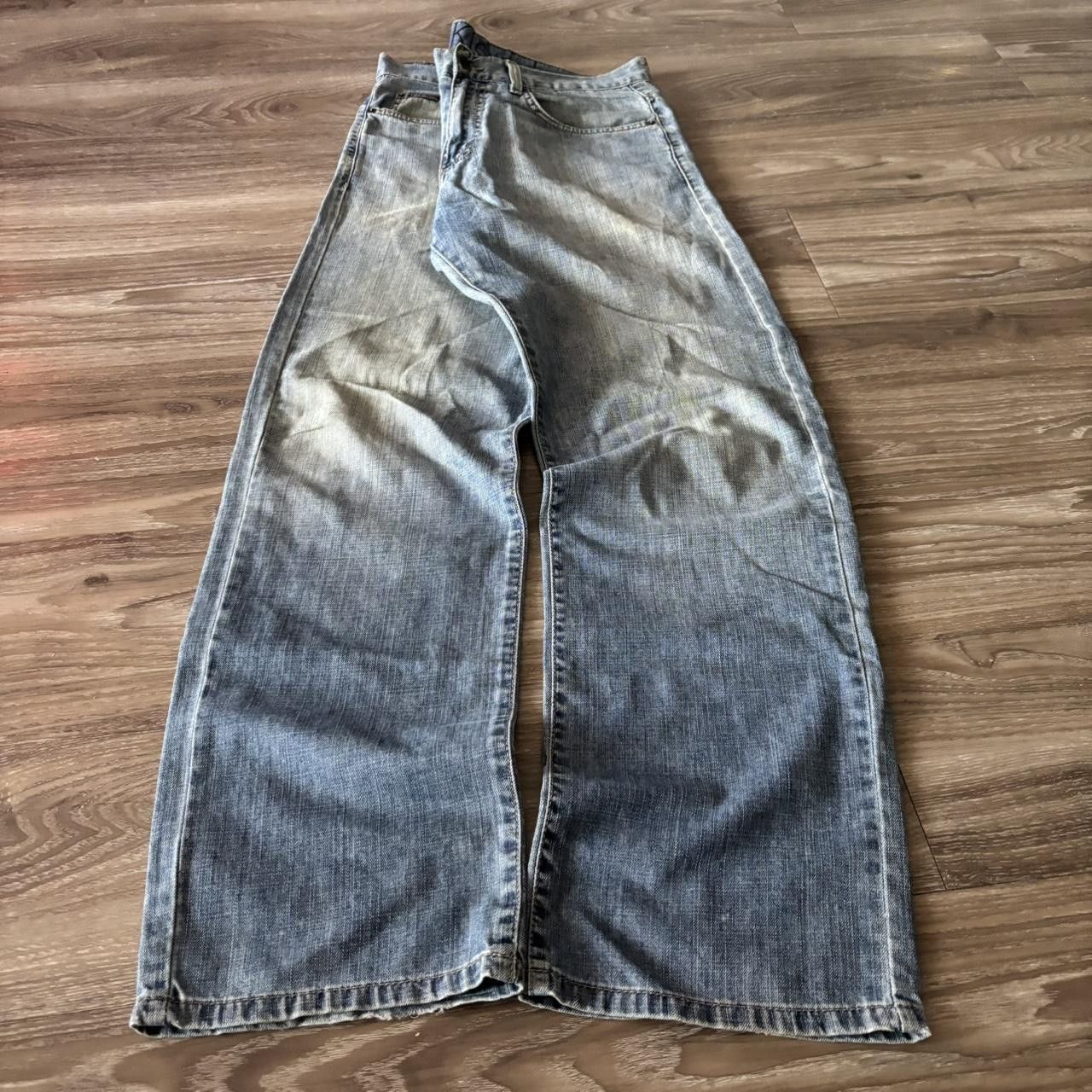 Calvin Klein Crazy Vintage Y2K/2000s Grunge Faded Wash Calvin Klein Denim Jeans! 32x32 Size US 32 / EU 48 - 3 Thumbnail
