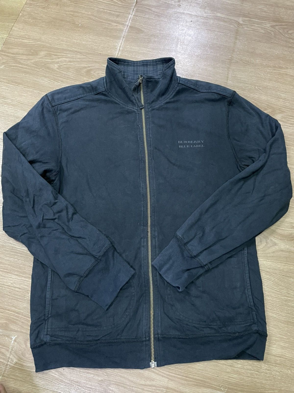 Burberry Burberry blue label reversible zip up | Grailed
