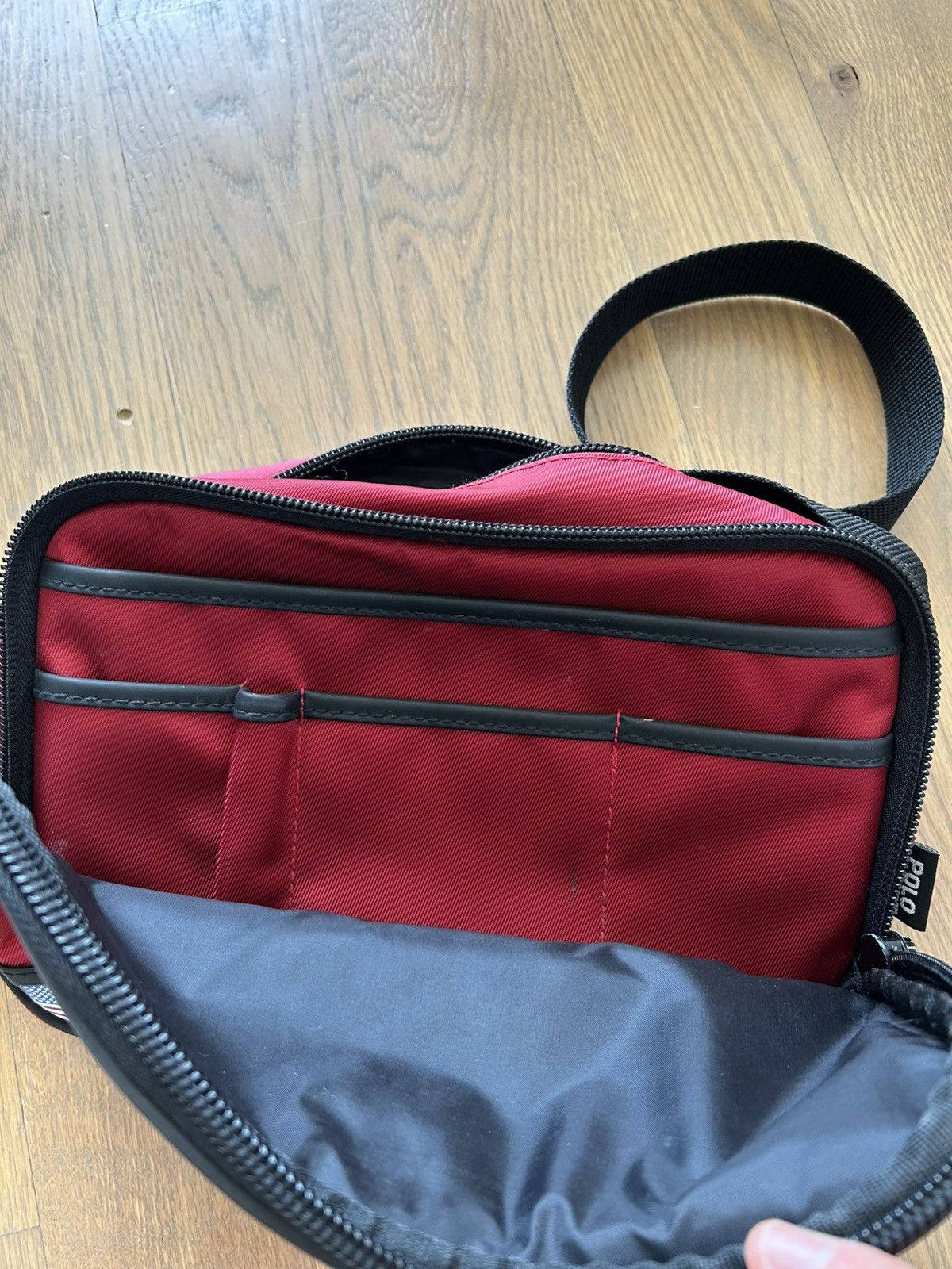 Polo Ralph Lauren Vintage 1990s Polo Sport Crossbody Messenger Bag Size ONE SIZE - 2 Thumbnail