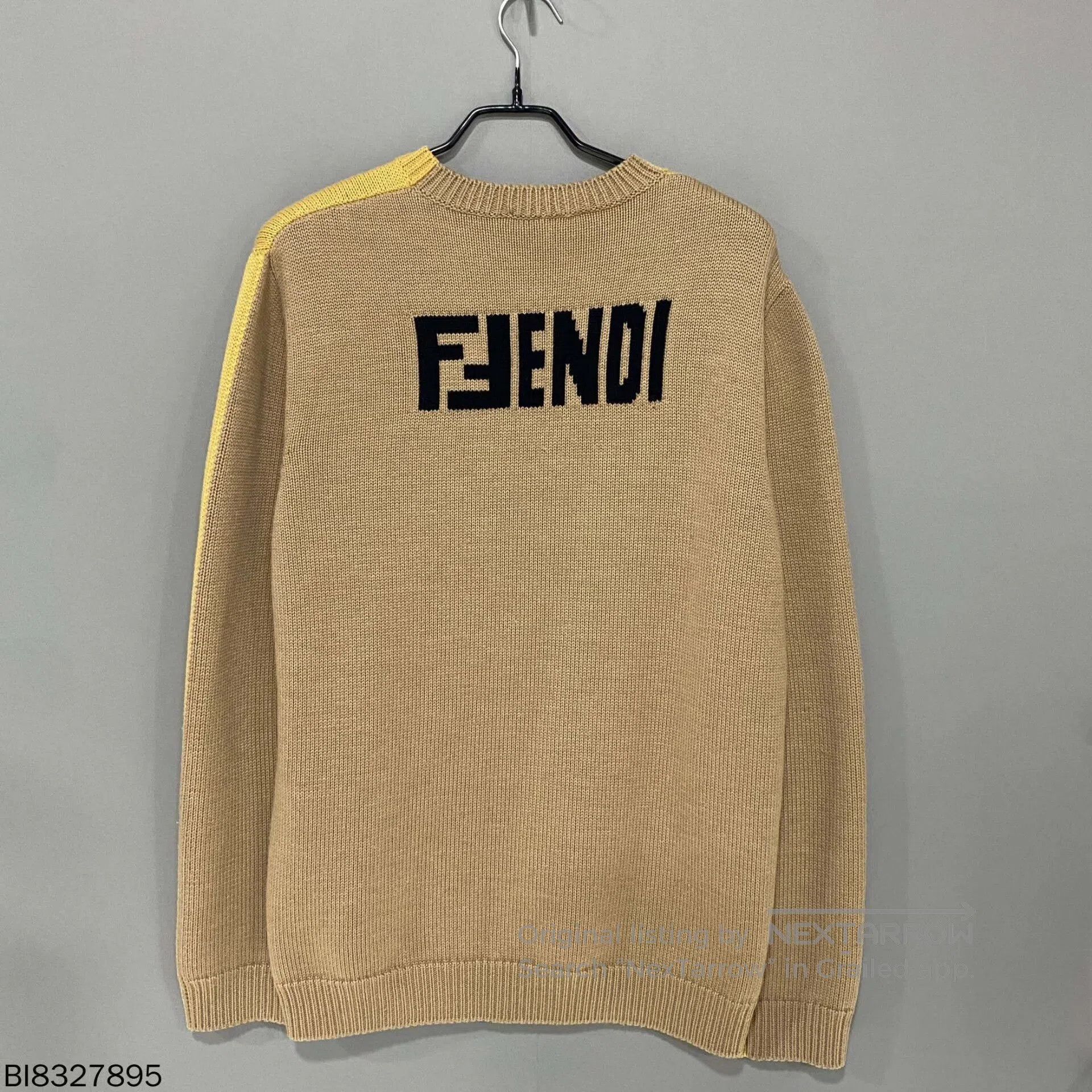 Fendi fabulous logo sweater by Fendi. Size US L / EU 52-54 / 3 - 2 Thumbnail