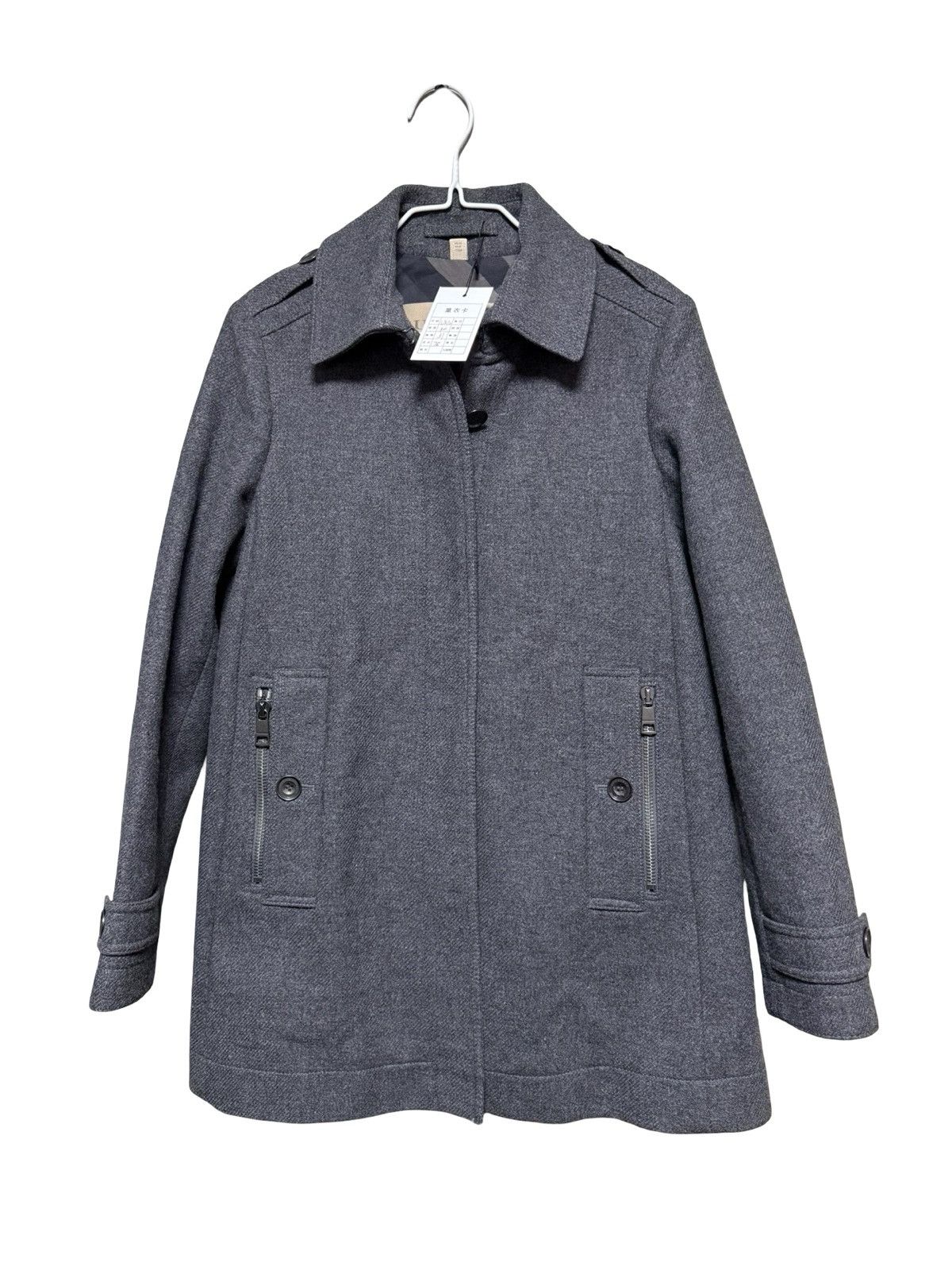 Burberry Burberry Brit wool coat uk10 Size M / US 6-8 / IT 42-44 - 1 Thumbnail