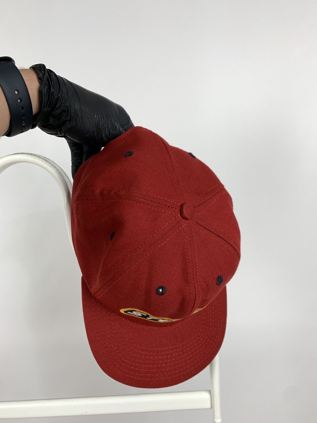 Stussy 90s Vintage Stussy Red Cap Made in USA Size ONE SIZE - 7 Thumbnail