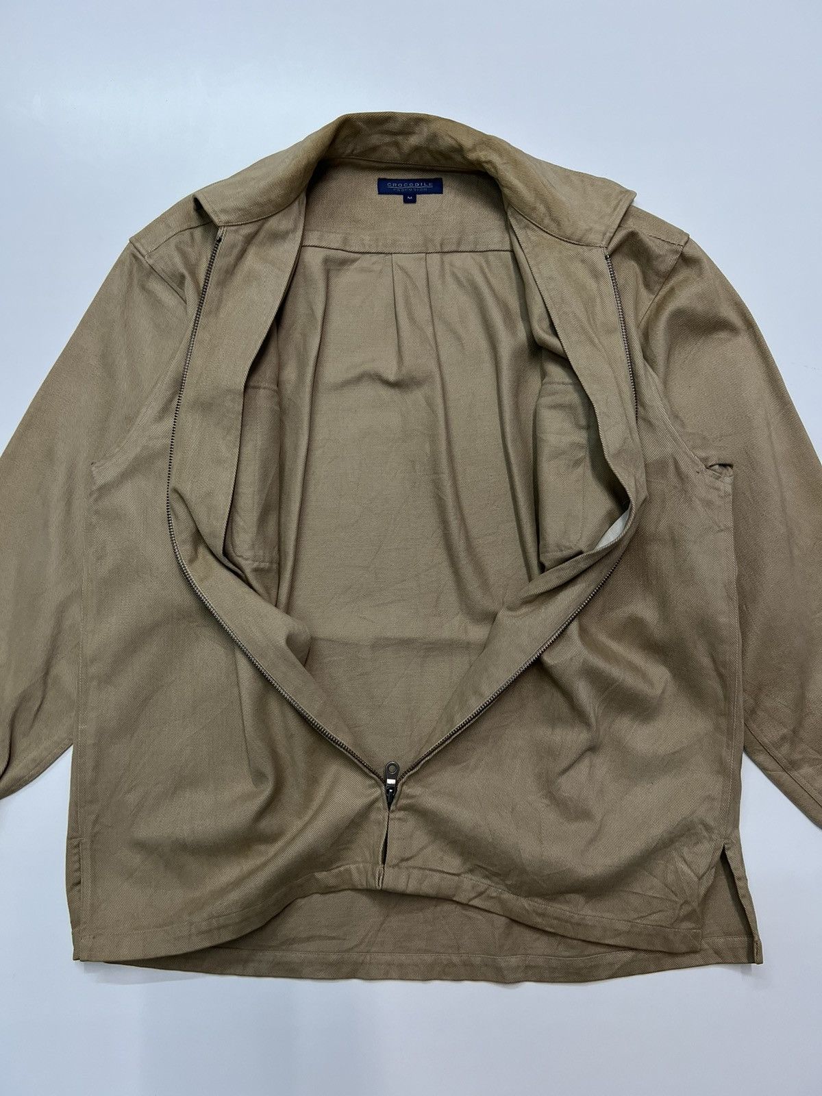 Japanese Brand × Vintage CROCODILE ZIPPER JACKET Size US M / EU 48-50 / 2 - 4 Thumbnail
