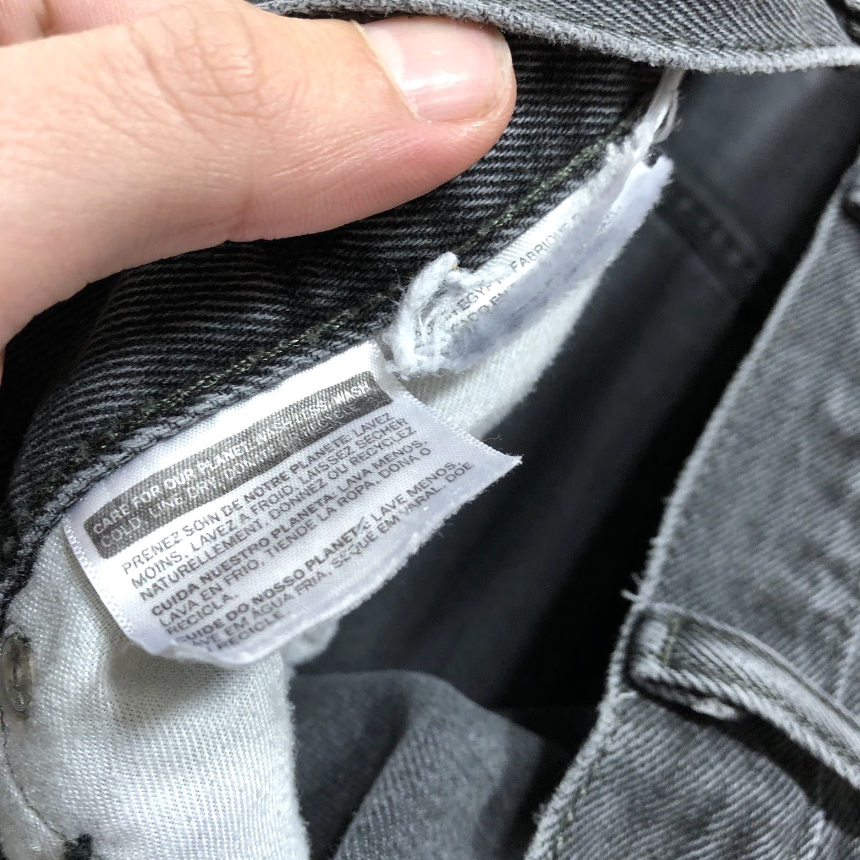 Levi's Levi's 550 Jeans Straight Mens 38x30 Black Denim 100% Cotton Relaxed Fit Belt Loops Zipper 5-Pocket Western USA Classic 80s 90s Mens Size US 38 / EU 54 - 7 Thumbnail