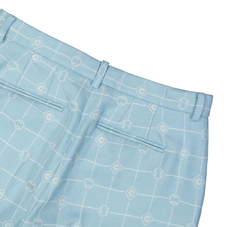 Casablanca o1mle0326 Straight Leg Trousers Corydalis in Blue Size US 28 / EU 44 - 5 Thumbnail