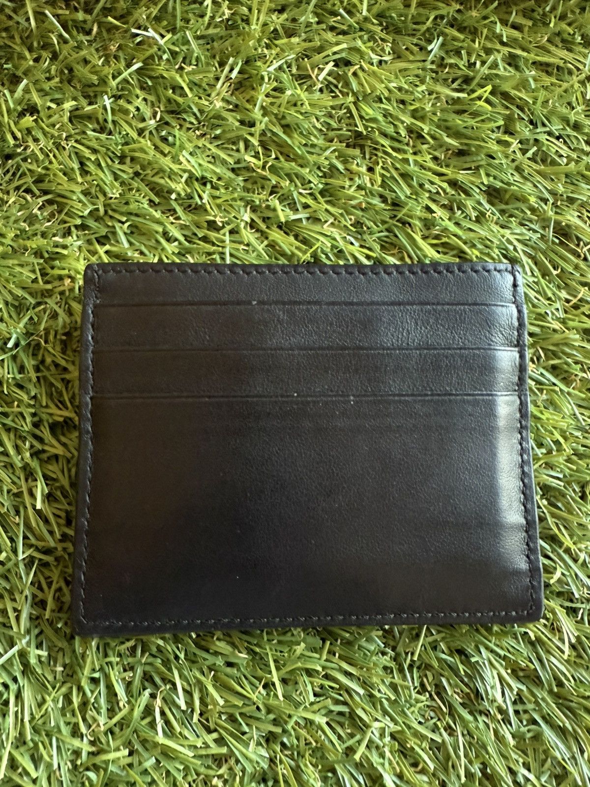 Fendi Fendi Cardholder Wallet Leather Mens Black Made In Italy Size ONE SIZE - 3 Thumbnail