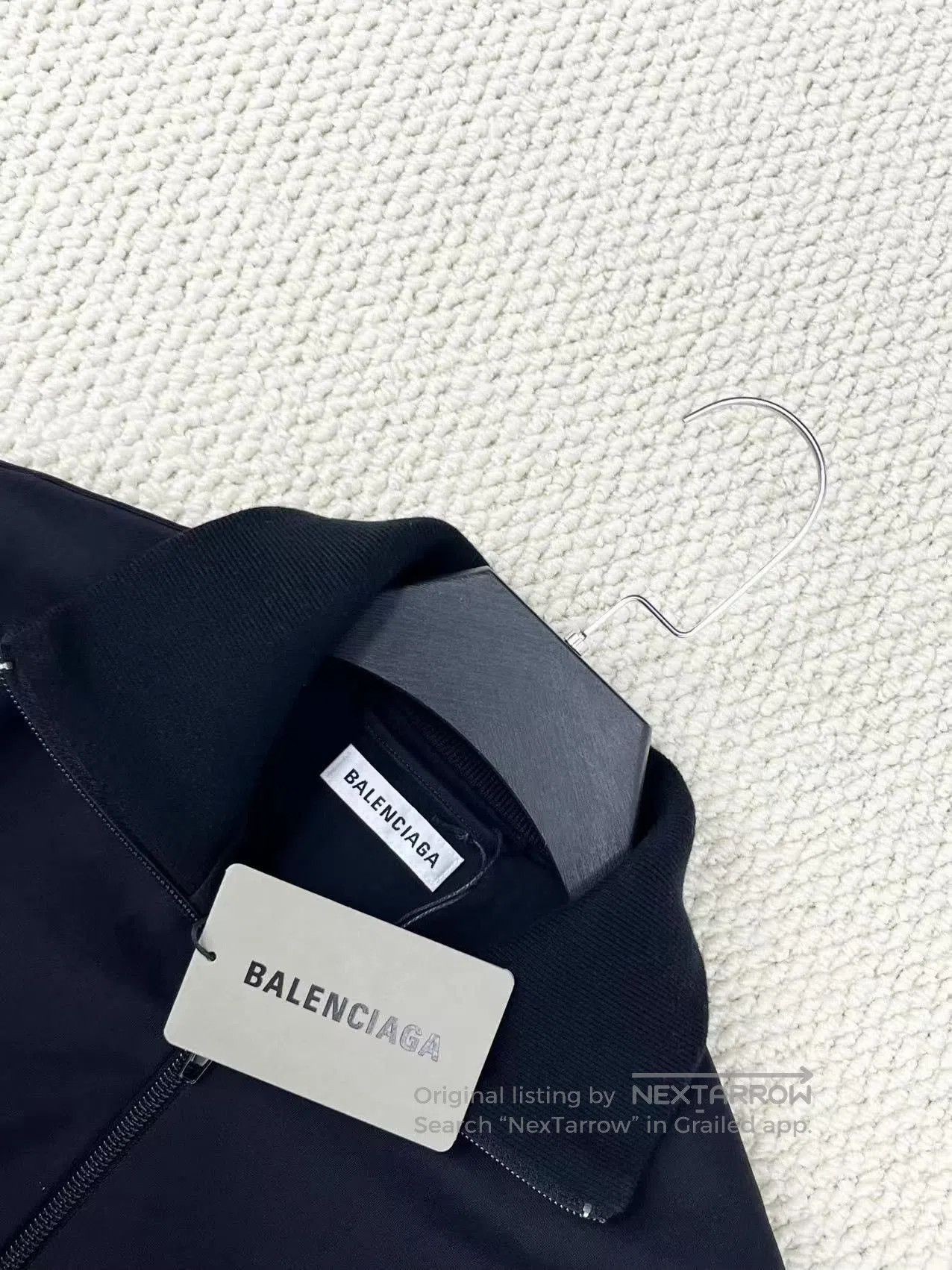 Balenciaga Balenciaga Black Logo Track Jacket. Size US S / EU 44-46 / 1 - 3 Thumbnail