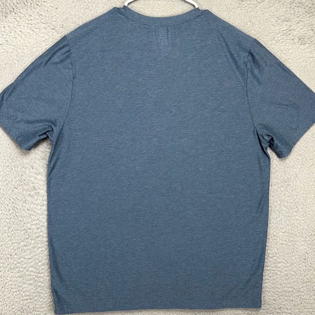SKECHERS Skechers Shirt Adult XL Navy Blue T-Shirt Short Sleeve Workout Gym Exercise Mens Size US XL / EU 56 / 4 - 3 Thumbnail