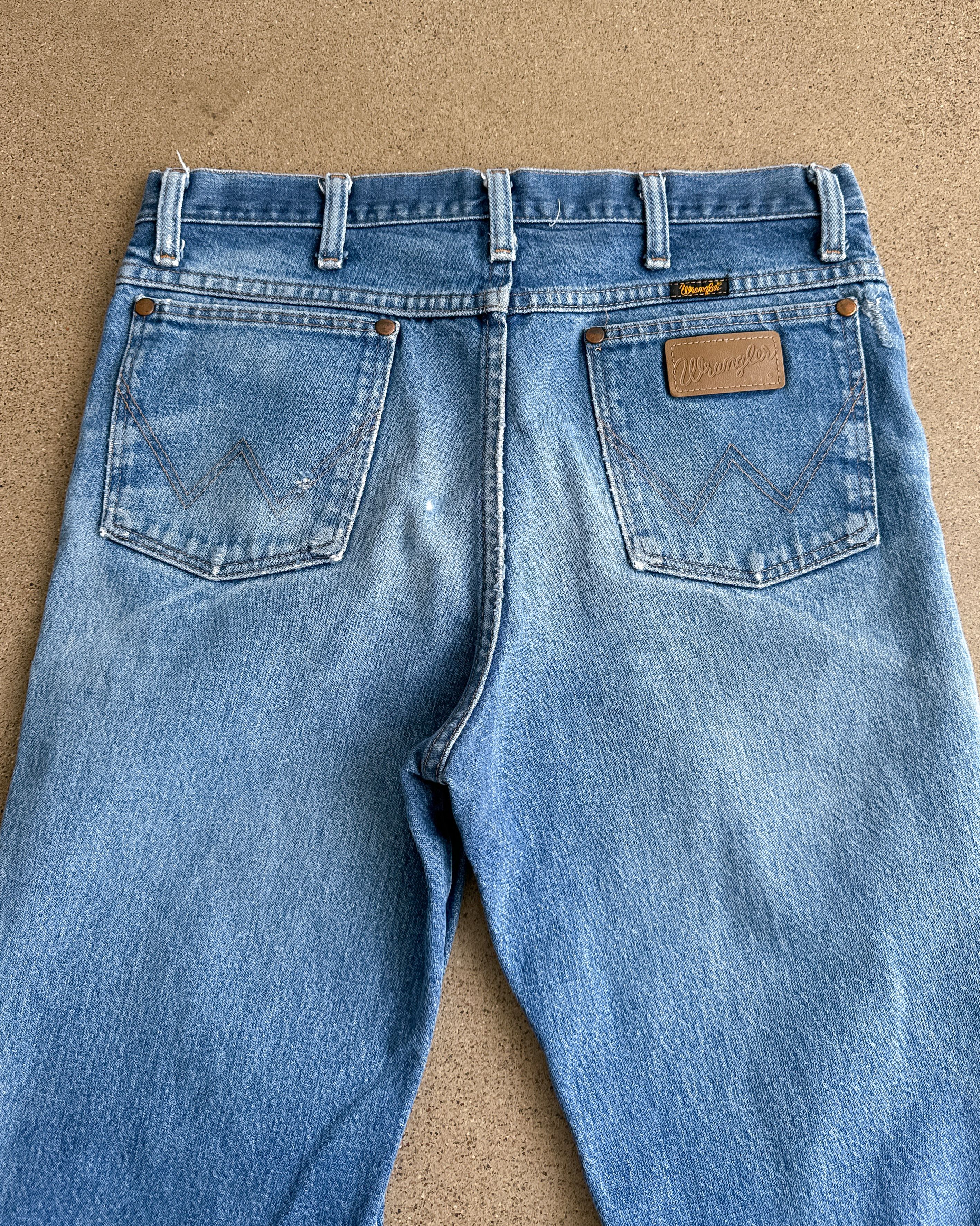 Wrangler Vintage 90s Wrangler 936 Jeans Distressed Cowboy Men's 32 Size US 32 / EU 48 - 7 Thumbnail