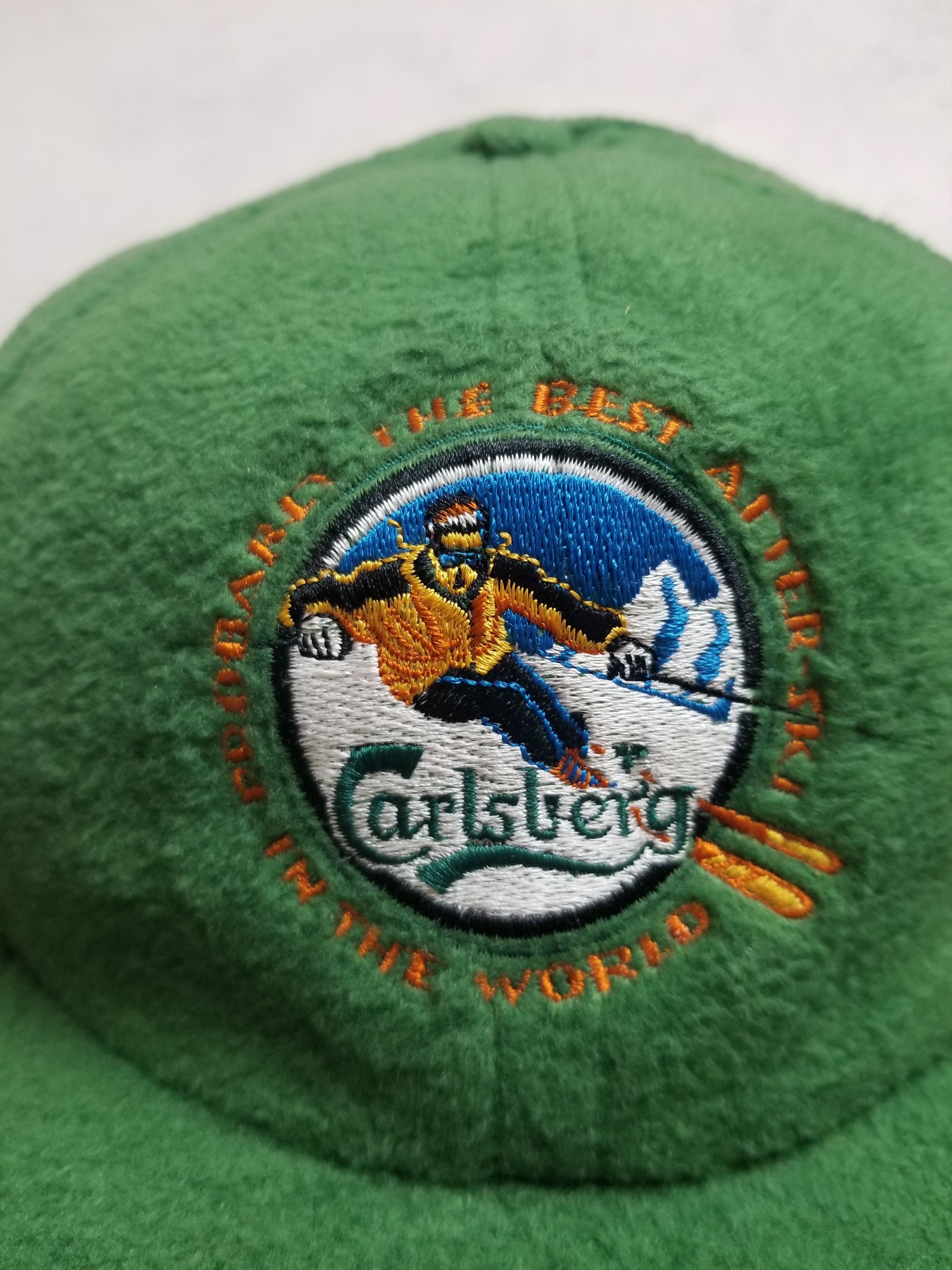 Other Vintage Carlsberg Fleece Cap Size ONE SIZE - 3 Thumbnail