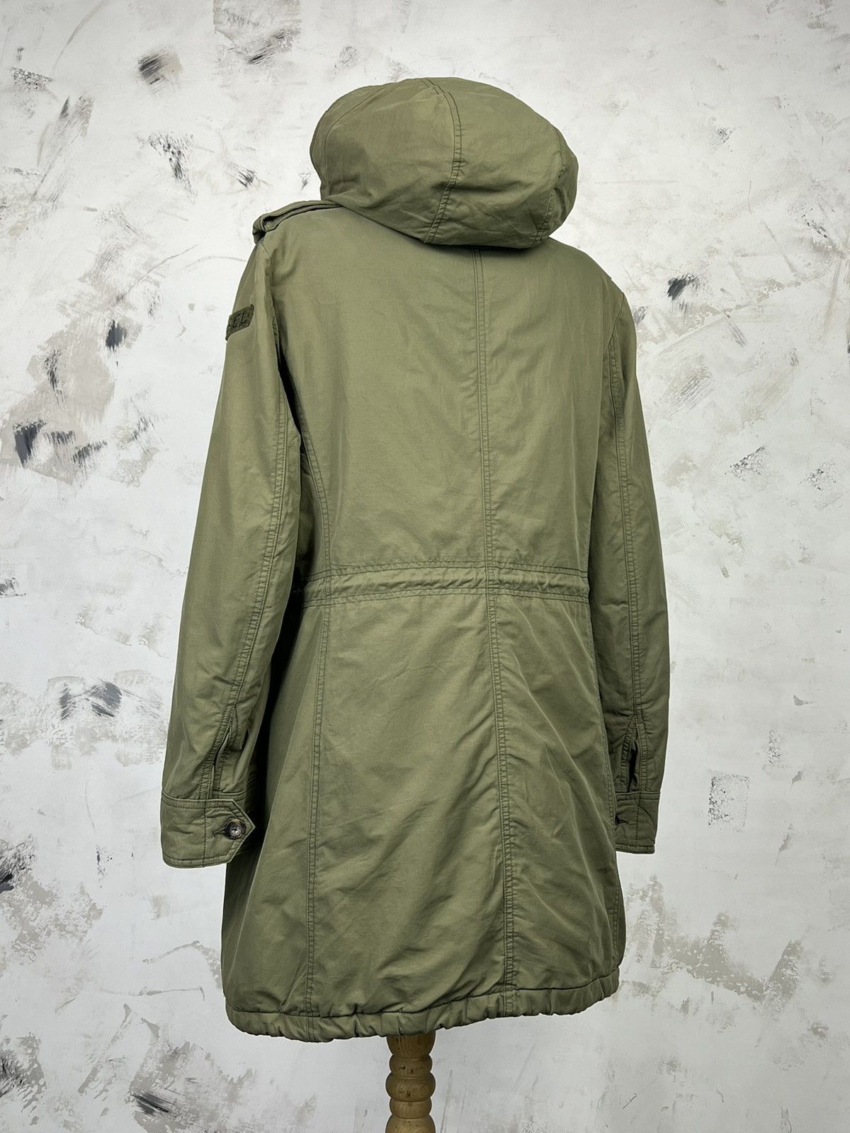 Diesel Vintage Diesel Hooded Parka Jacket Size M - L Size L / US 10 / IT 46 - 4 Thumbnail