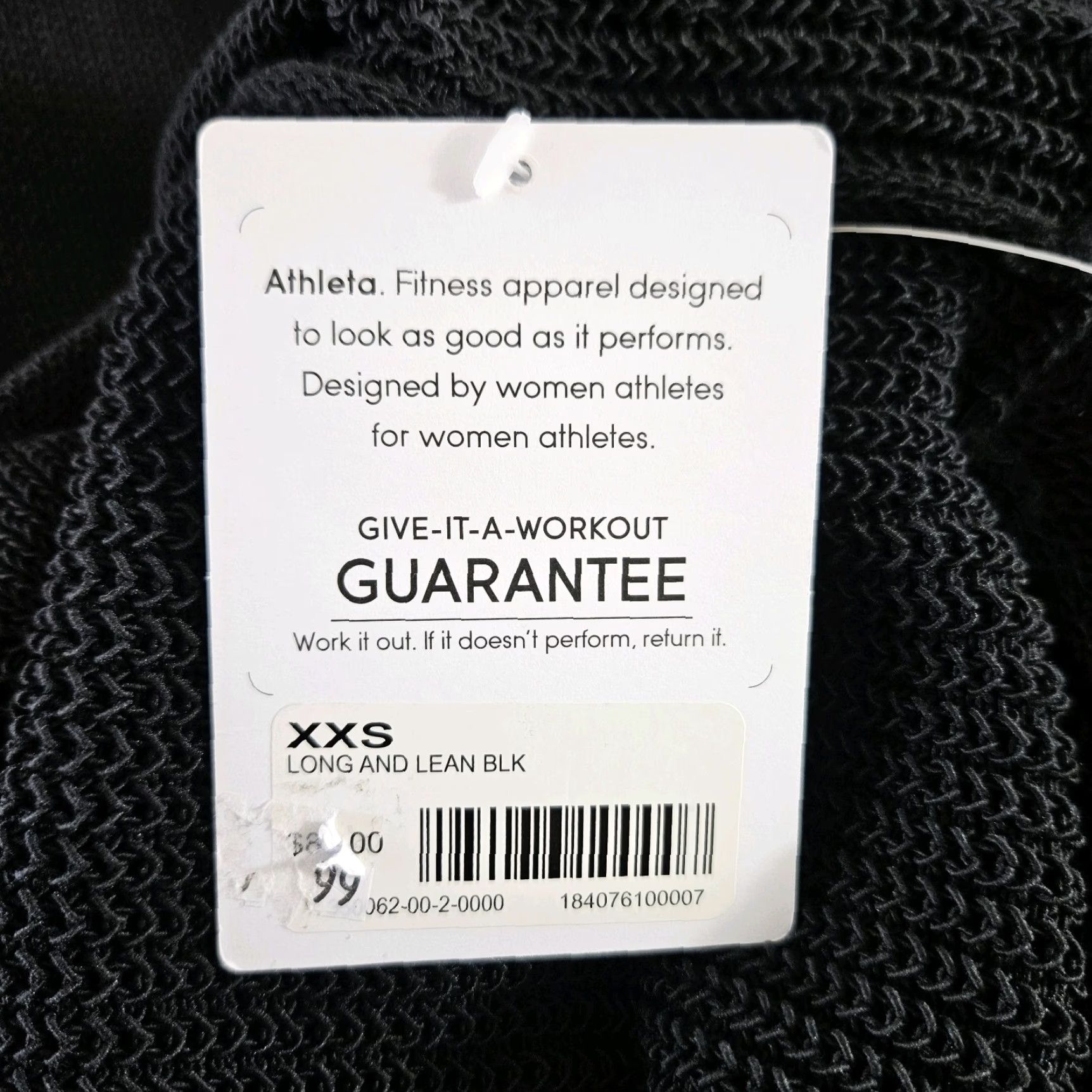 Athleta Athleta Tank Shirt Womens Long and Lean Tunic 2XS Black Knit Sleeveless Pullover Size ONE SIZE - 5 Thumbnail