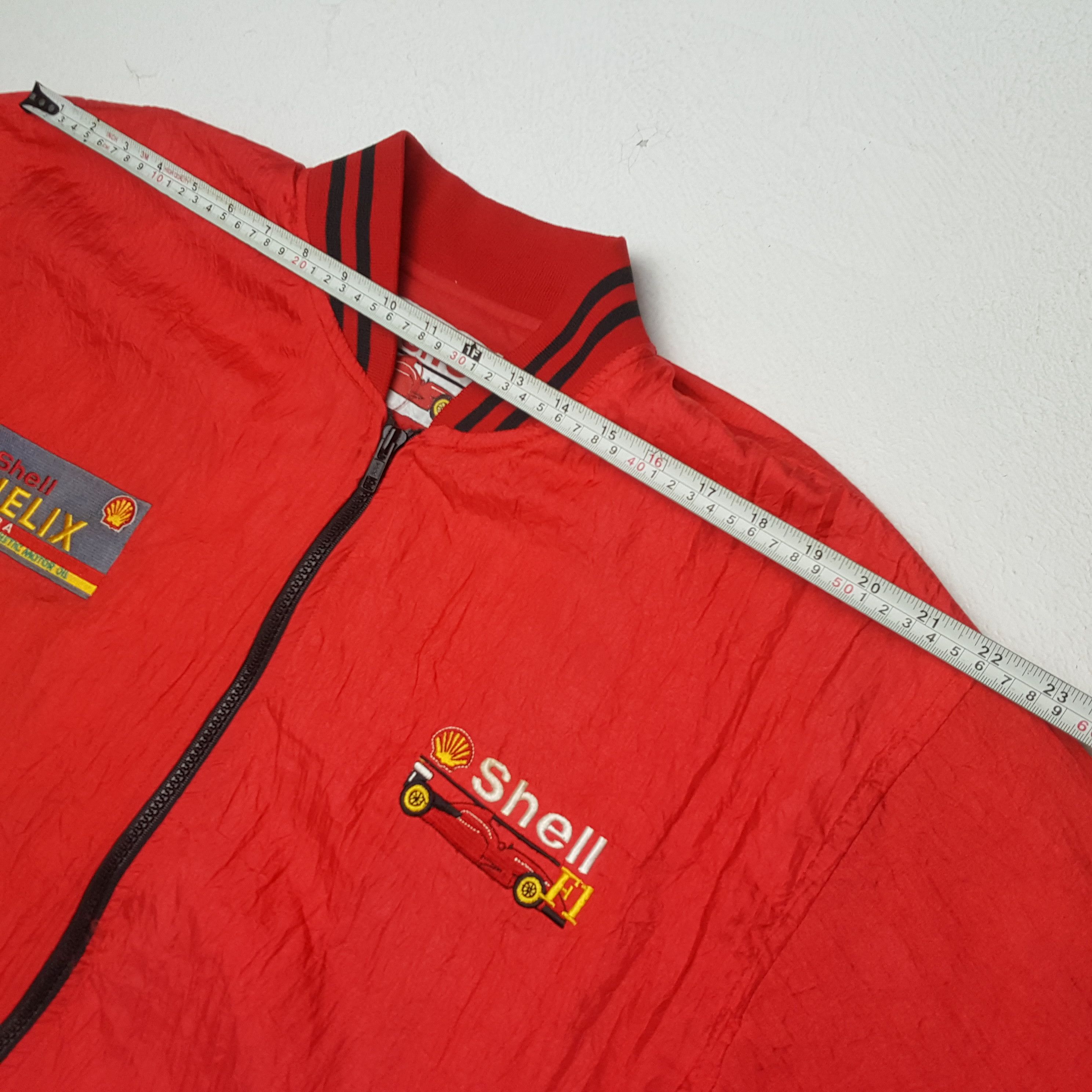 Ferrari × Vintage SHELL Helix FORMULA One F1 Motorsports Style Jacket Size US L / EU 52-54 / 3 - 4 Thumbnail
