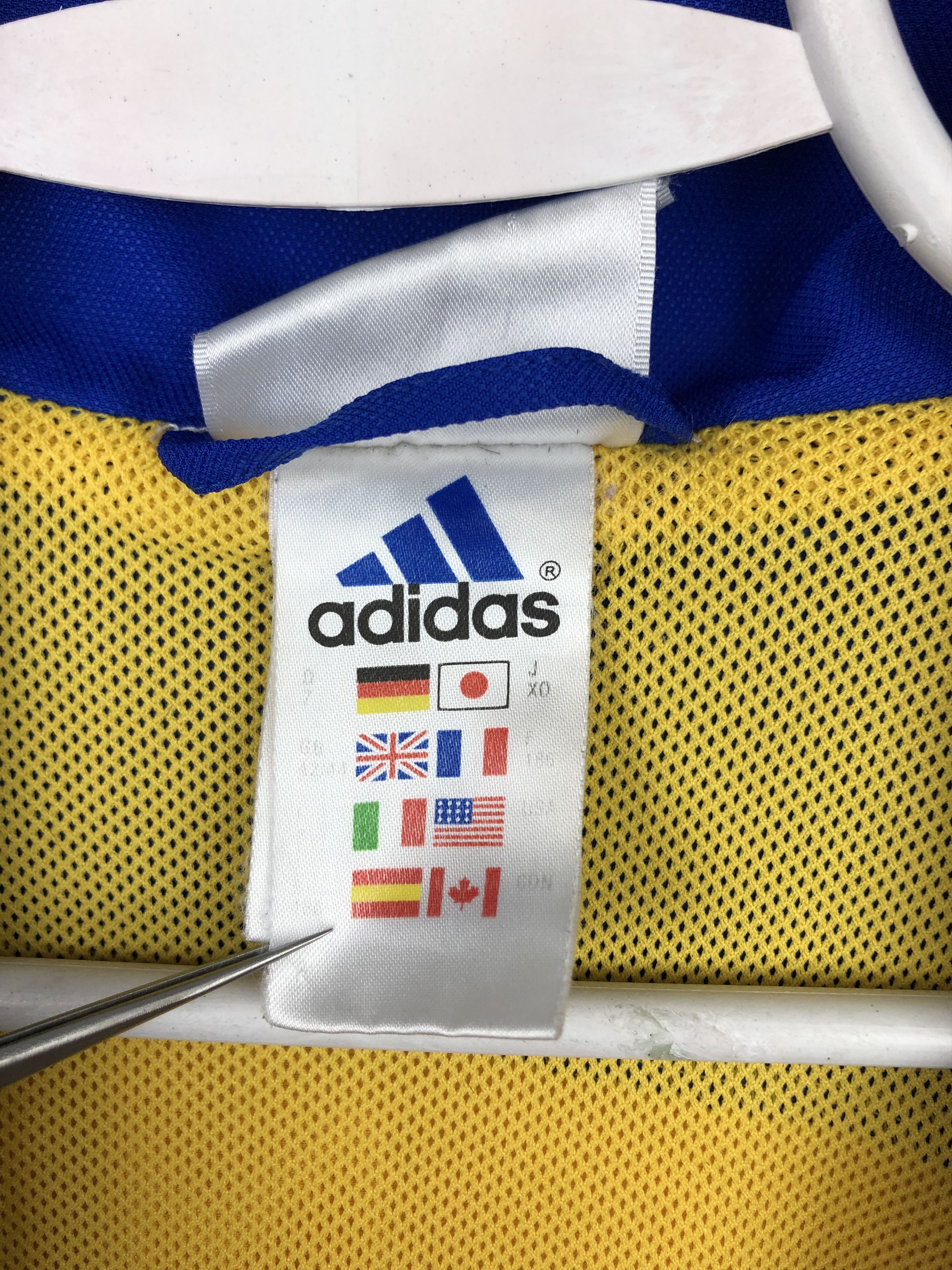 Adidas Vintage 90's Adidas Romania Football Jacket Soccer Track Top Size US XL / EU 56 / 4 - 10 Thumbnail