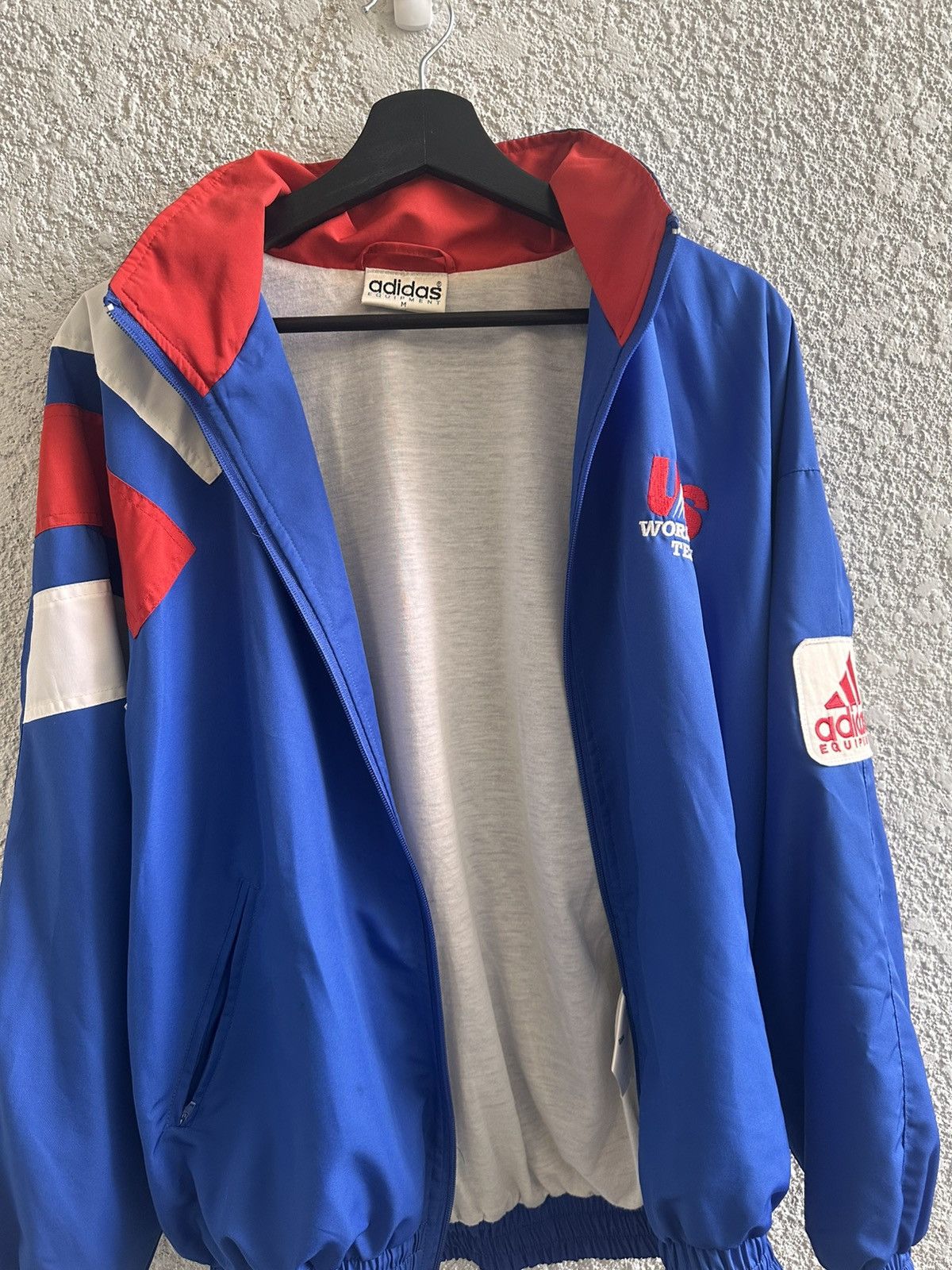 Adidas 90's Adidas Equipment USA Team World Cup Football Jacket Size US M / EU 48-50 / 2 - 7 Thumbnail