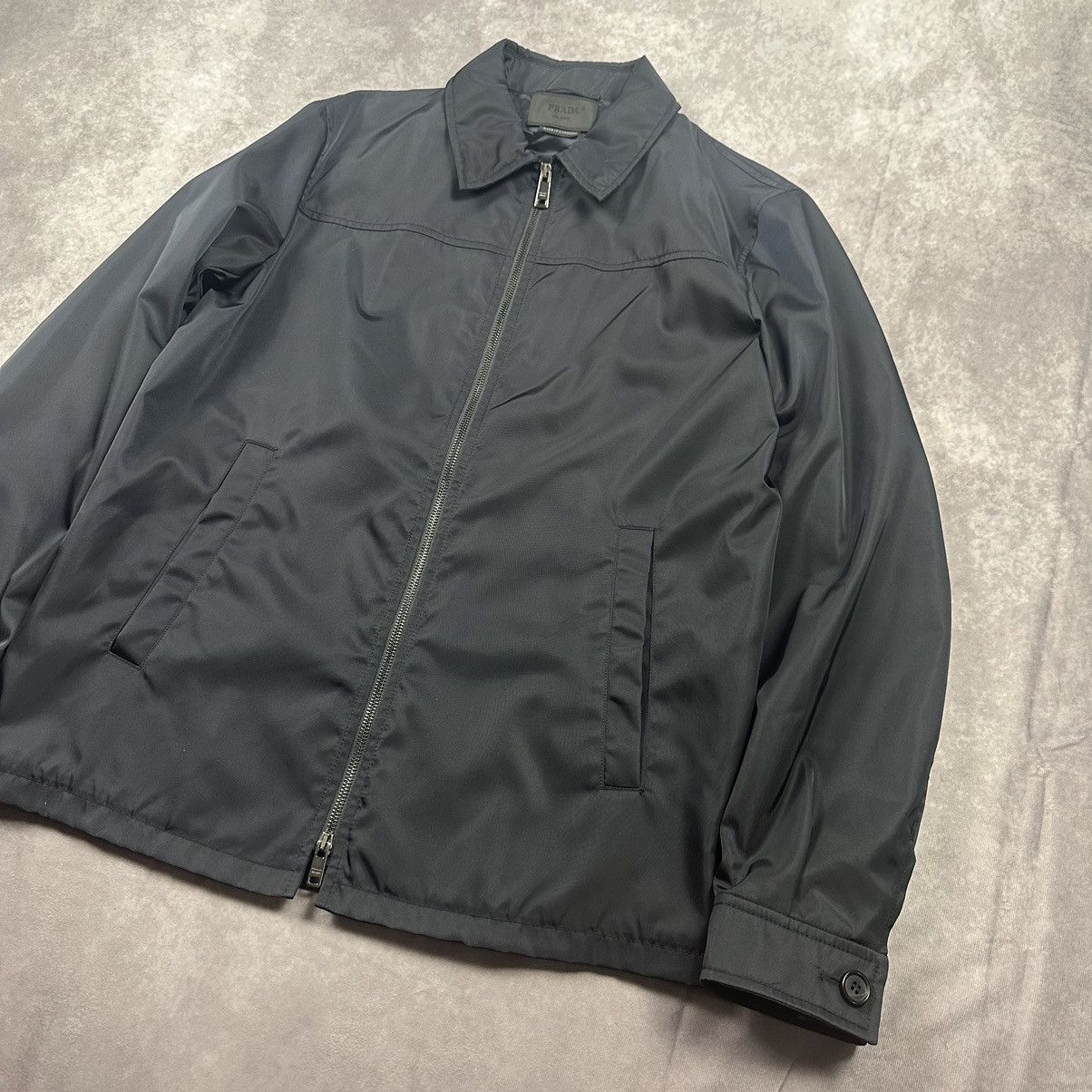 Prada Prada Nylon Black Light Jacket Size US L / EU 52-54 / 3 - 2 Thumbnail