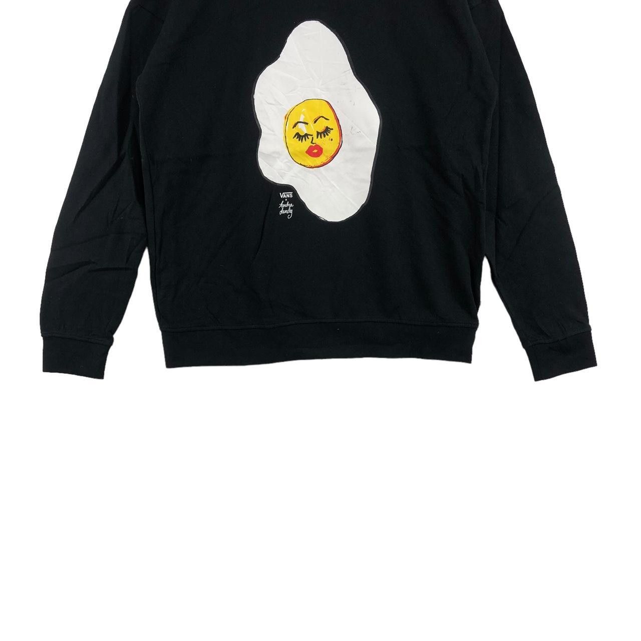 Vans VANS x KENDRA DANDY Sunny Side Up Eggs Skateboard Sweatshirt Size M / US 6-8 / IT 42-44 - 4 Thumbnail