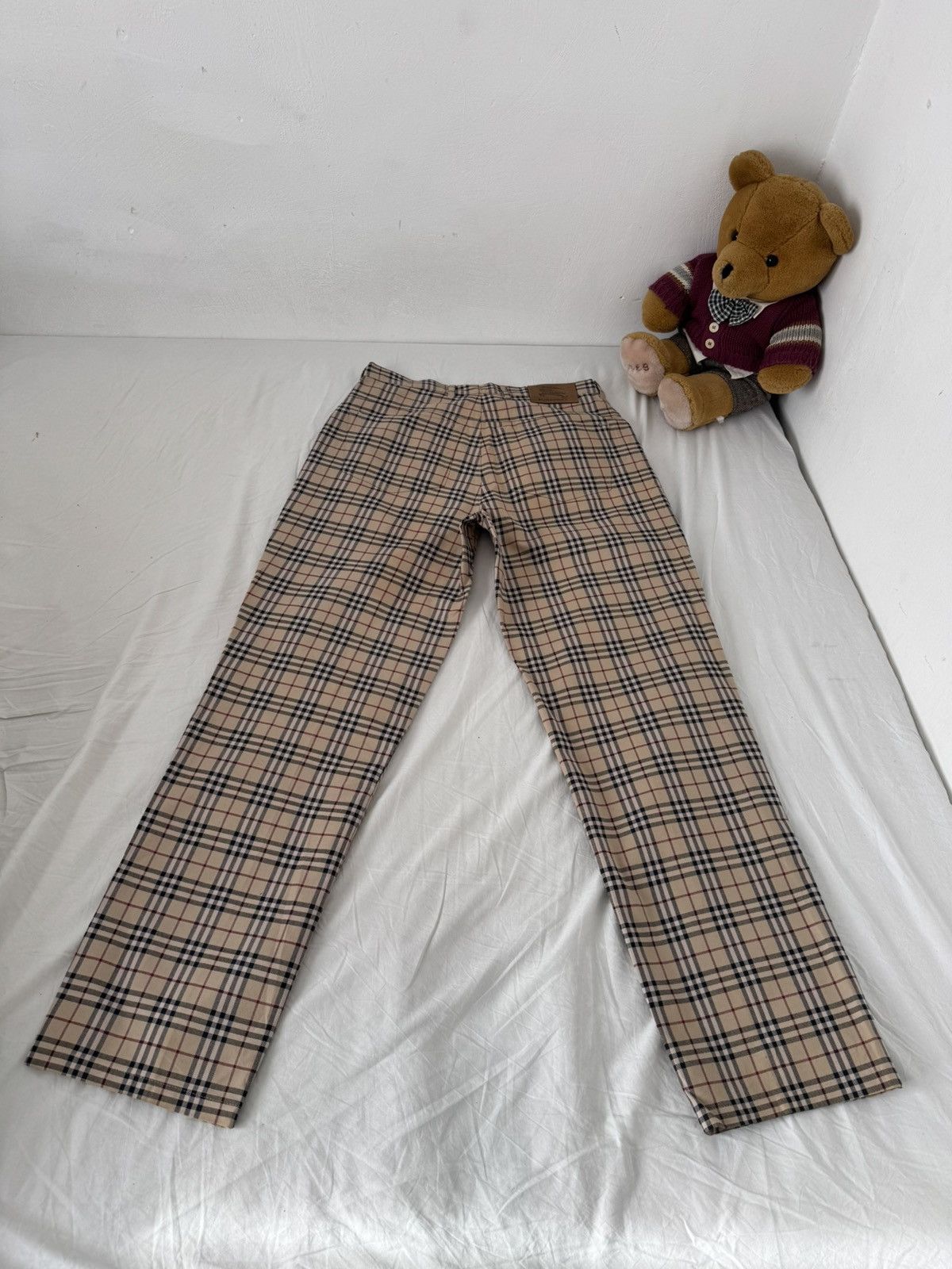Burberry Vintage Burberry tartan trouswes Size 32" / US 10 / IT 46 - 3 Thumbnail