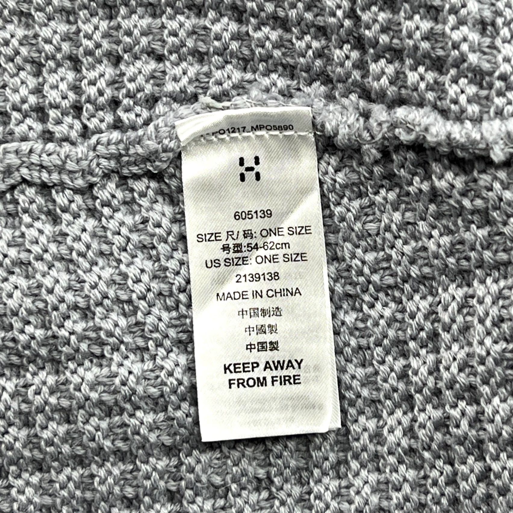Vintage Haglofs Beanie One Size OSFA Cuffed Wool Blend knitted Gray Unisex Adults Stretch Quick Dry Hats Size ONE SIZE - 5 Thumbnail