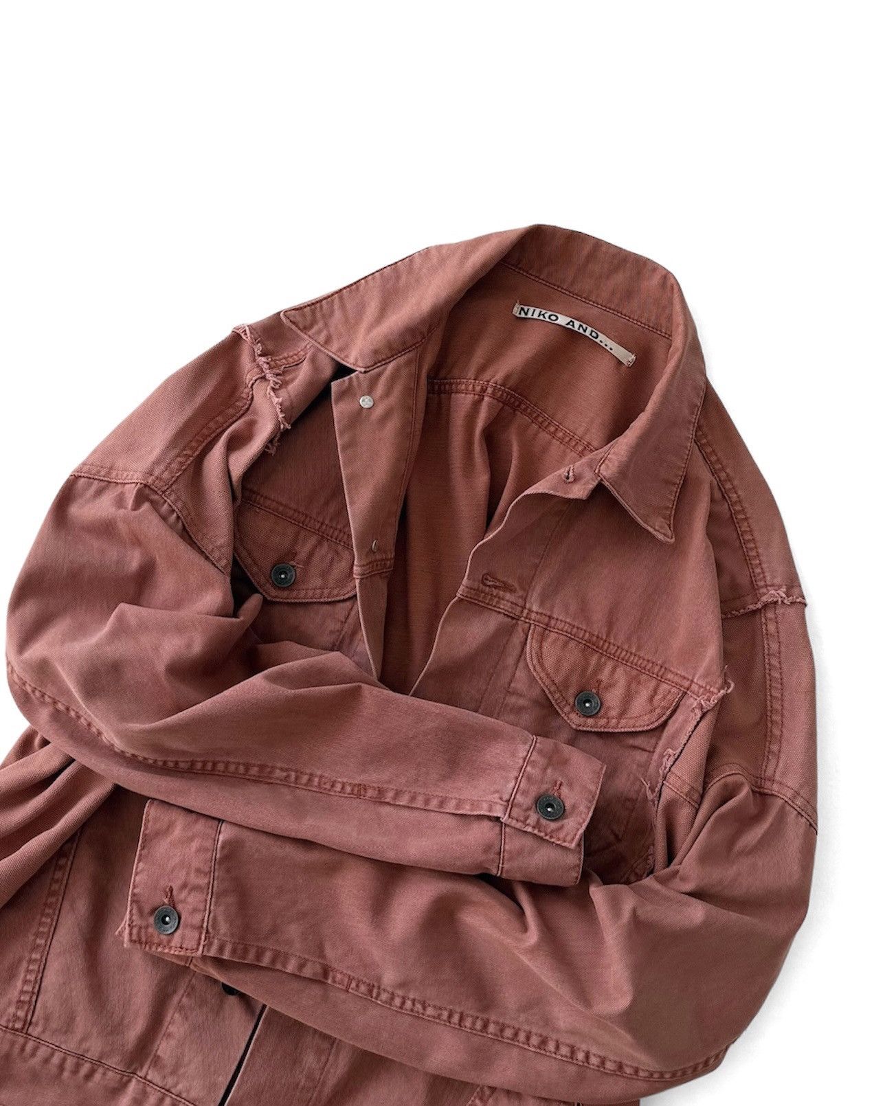 Japanese Brand NIKO AND OVERSIZED TRUCKER JACKET Size US M / EU 48-50 / 2 - 3 Thumbnail