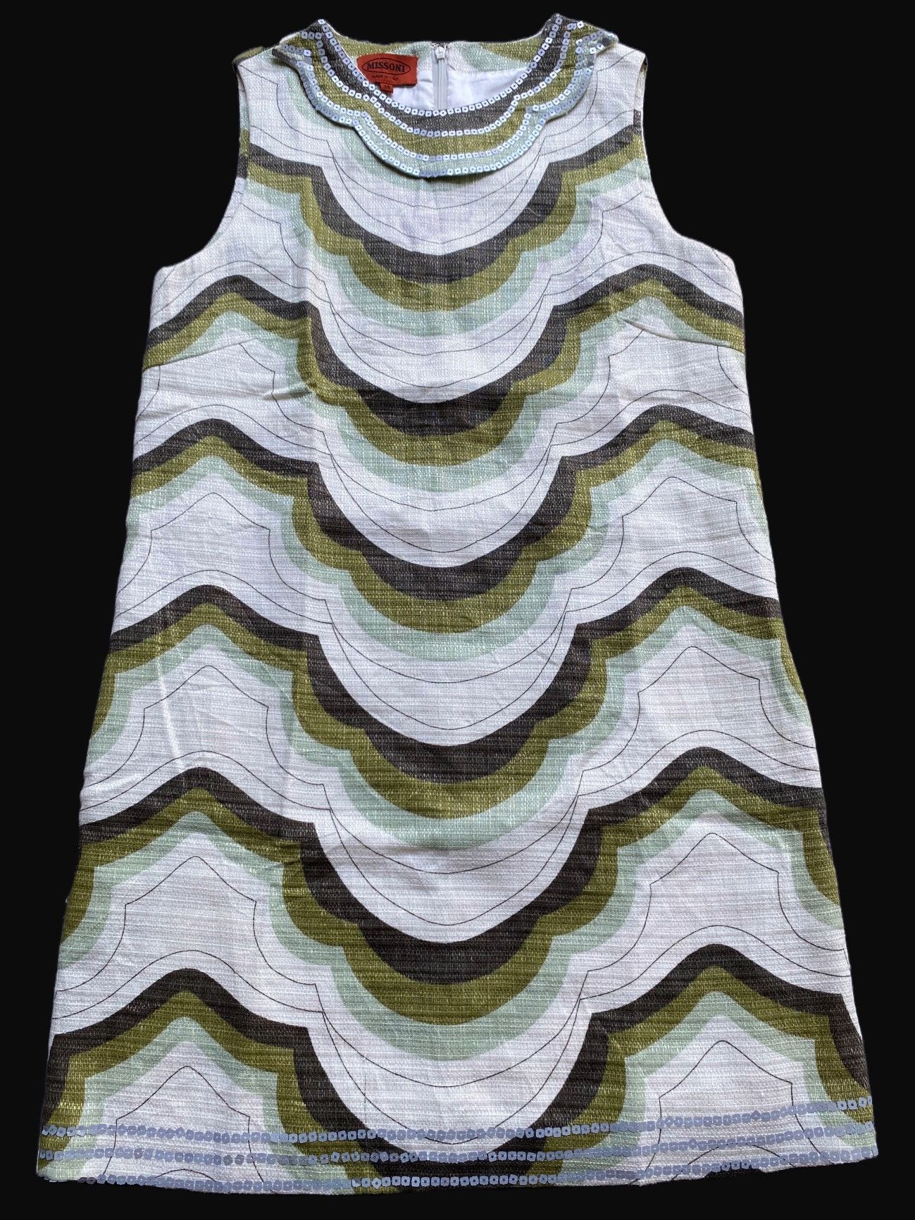Missoni MISSONI Vintage Linen Dress Size XS / US 0-2 / IT 36-38 - 1 Thumbnail