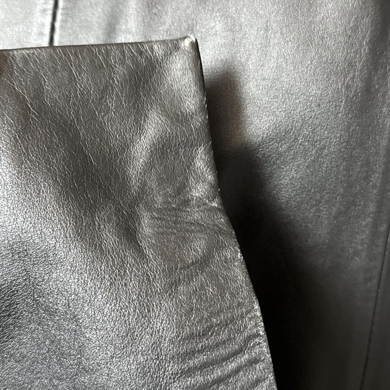 Vintage Super long matrix leather coat Size M / US 6-8 / IT 42-44 - 5 Thumbnail