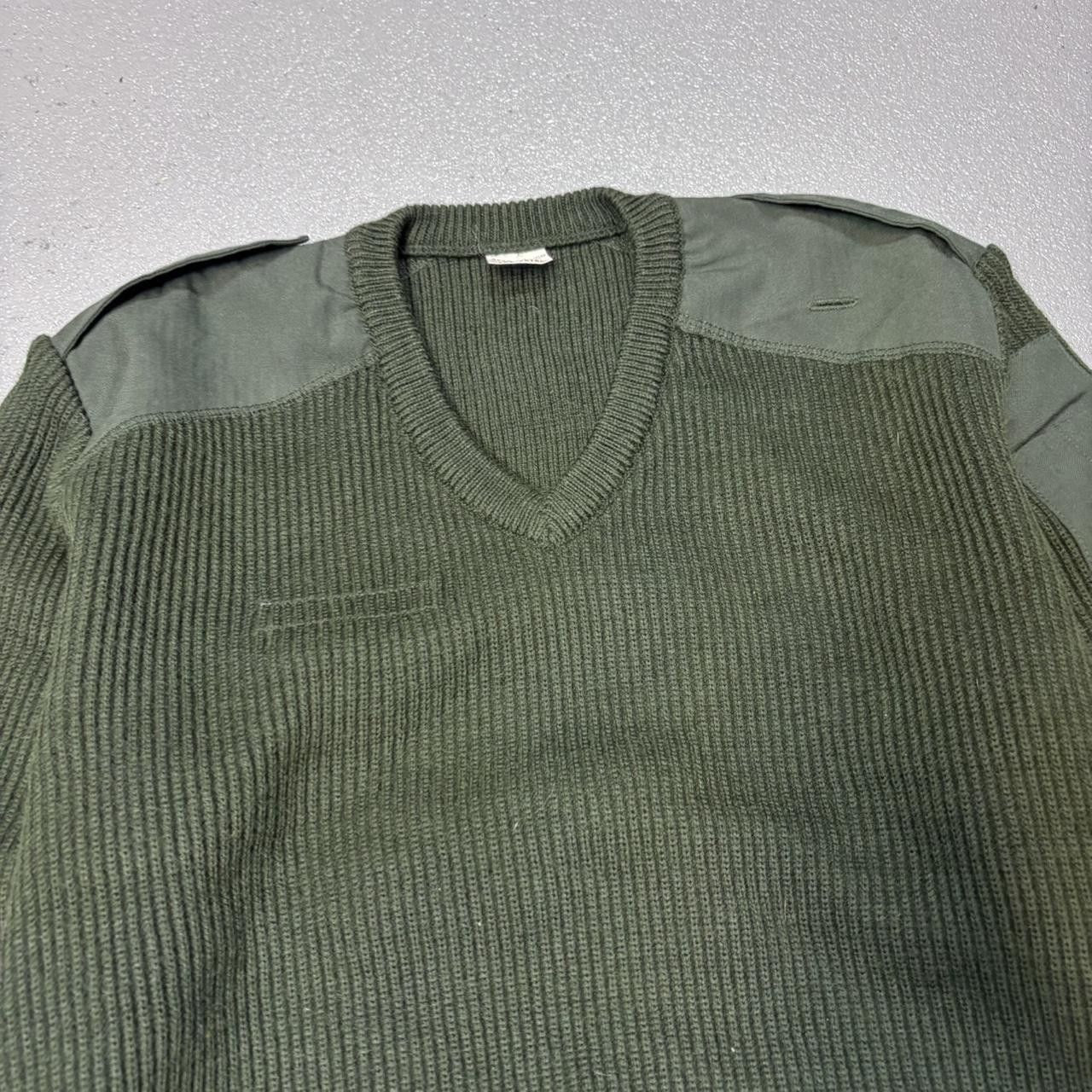 Japanese Brand × Vintage Vintage y2k Military surplus ribbed archive sweater Size US M / EU 48-50 / 2 - 3 Thumbnail