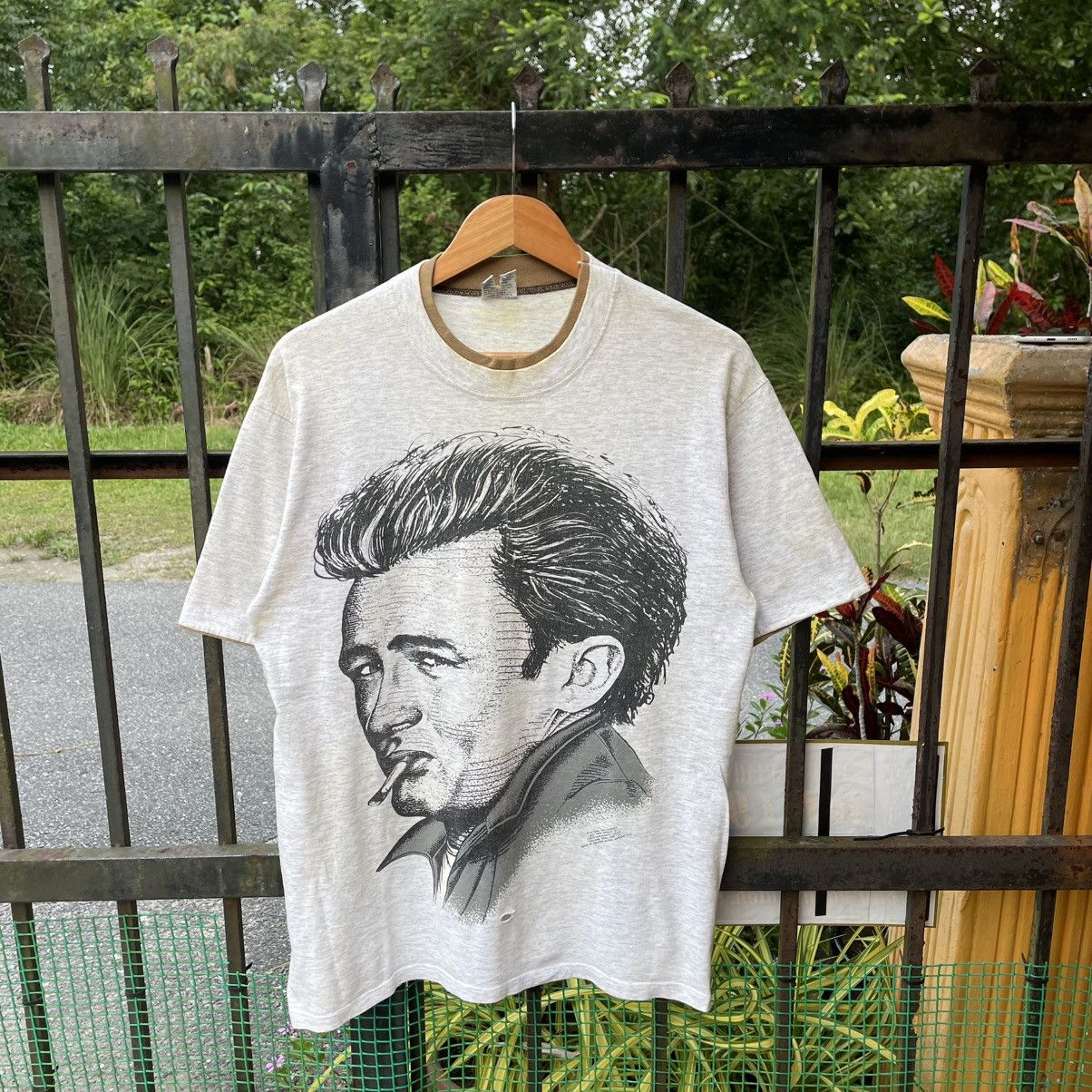 Other 🔥Vintage 1991 James Dean Big Image Smoking Tee Size US L / EU 52-54 / 3 - 1 Thumbnail