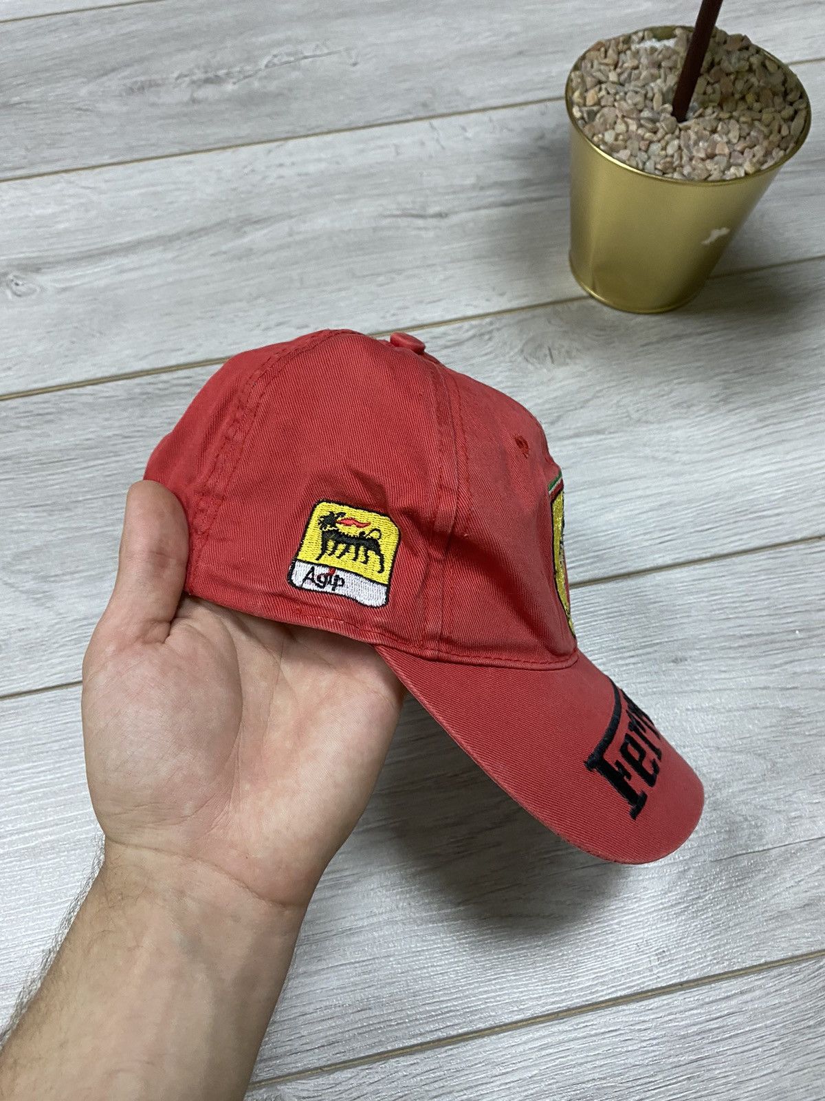 Ferrari Ferrari vintage cap formula uno 1 big logo 5 panel Size ONE SIZE - 6 Thumbnail
