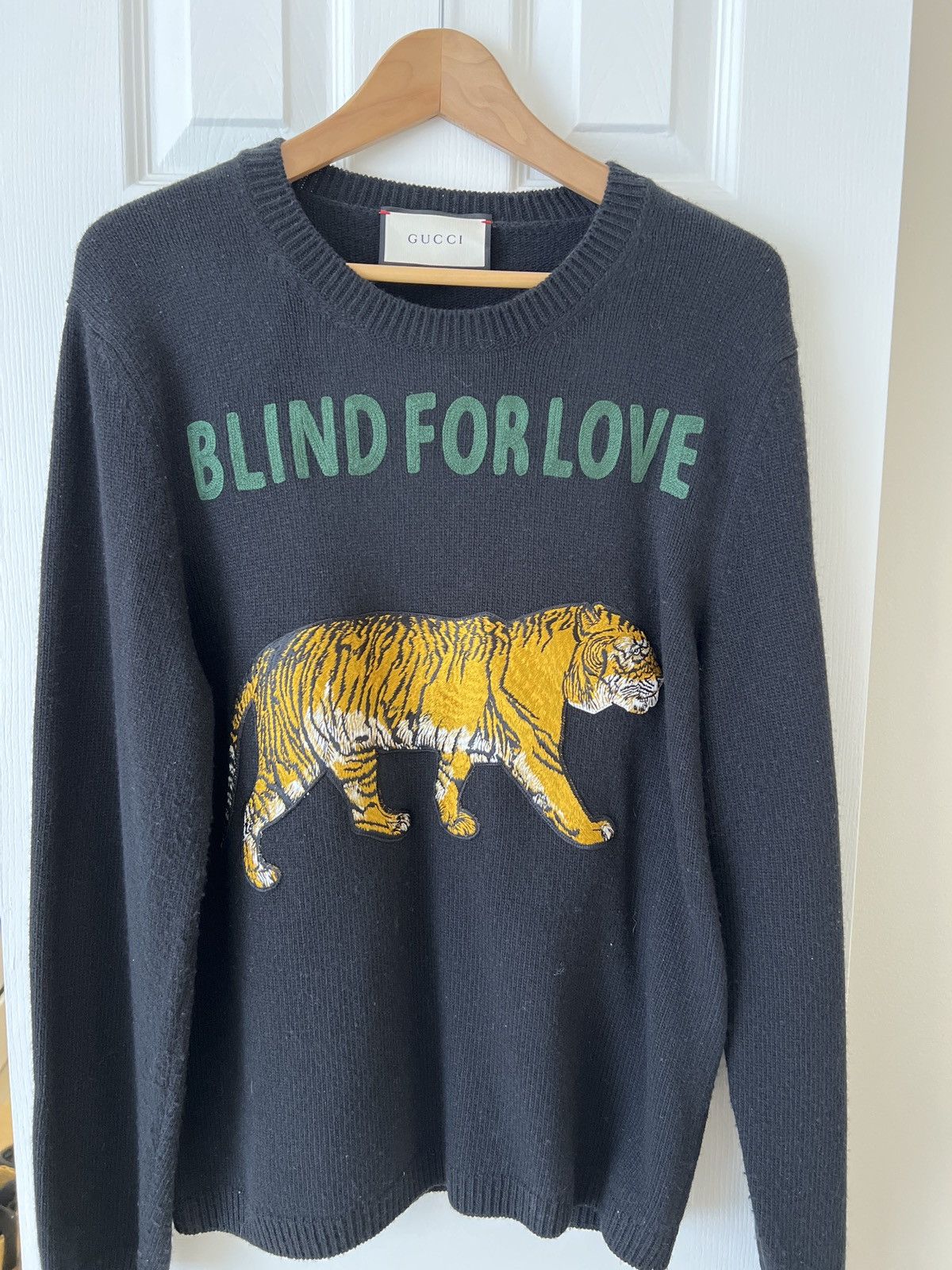 Gucci Gucci Alessandro Michele blind for love tiger L Size US L / EU 52-54 / 3 - 1 Thumbnail