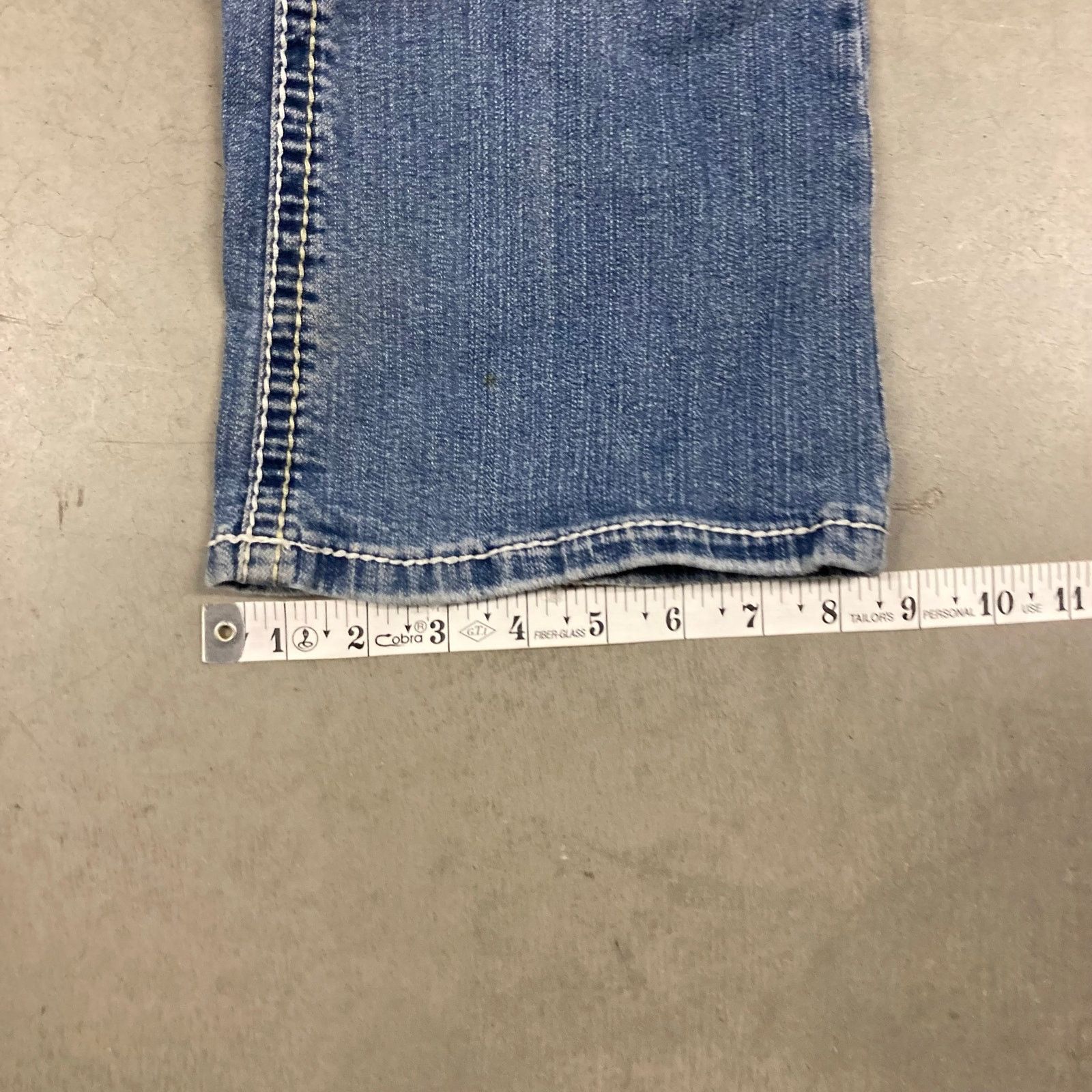 Vintage Y2K low rise Arya western bootcut jeans 29x31 Size 32" / US 10 / IT 46 - 4 Thumbnail
