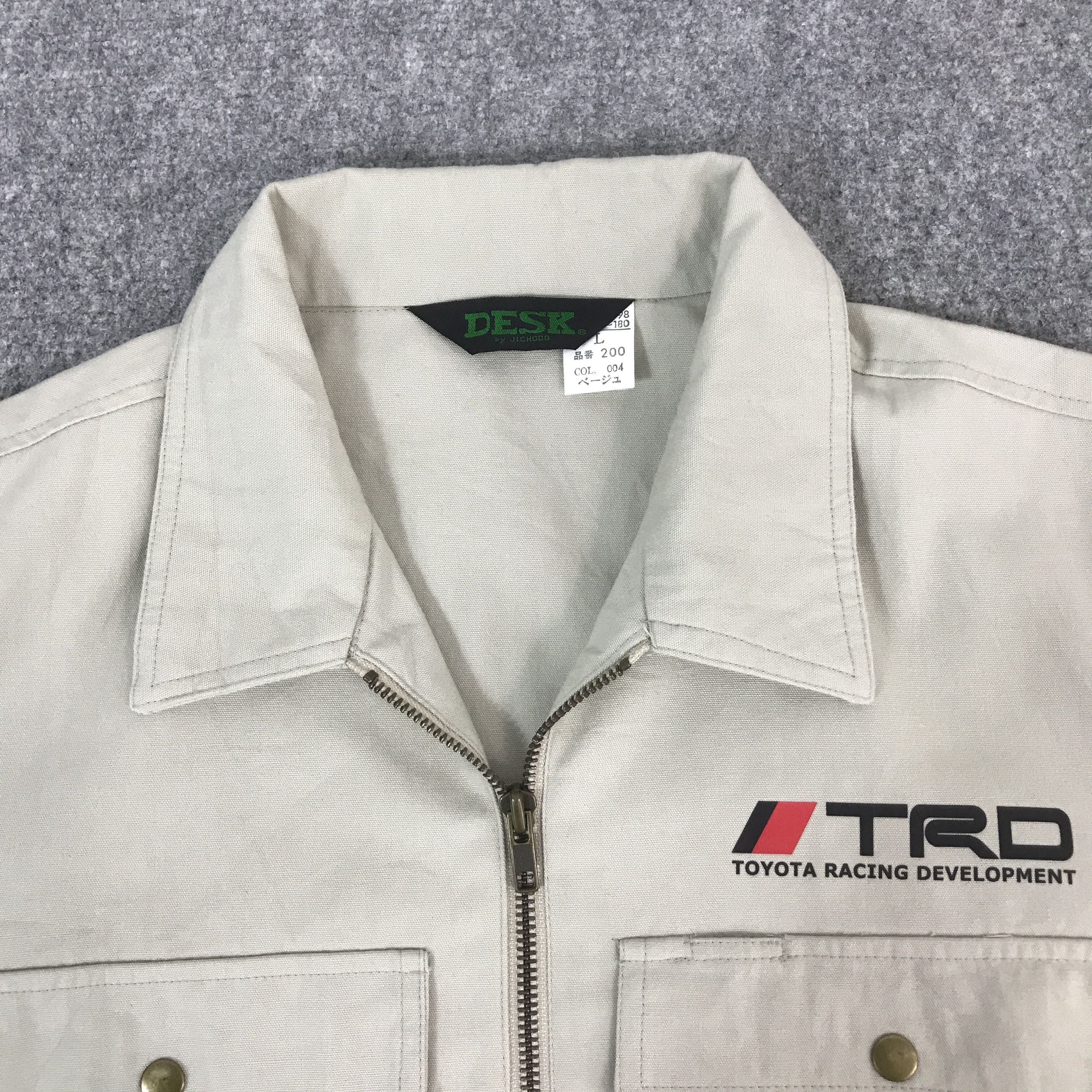 Japanese Brand Toyota TRD Racing Uniform Custom jacket K70B2 Size US L / EU 52-54 / 3 - 8 Thumbnail
