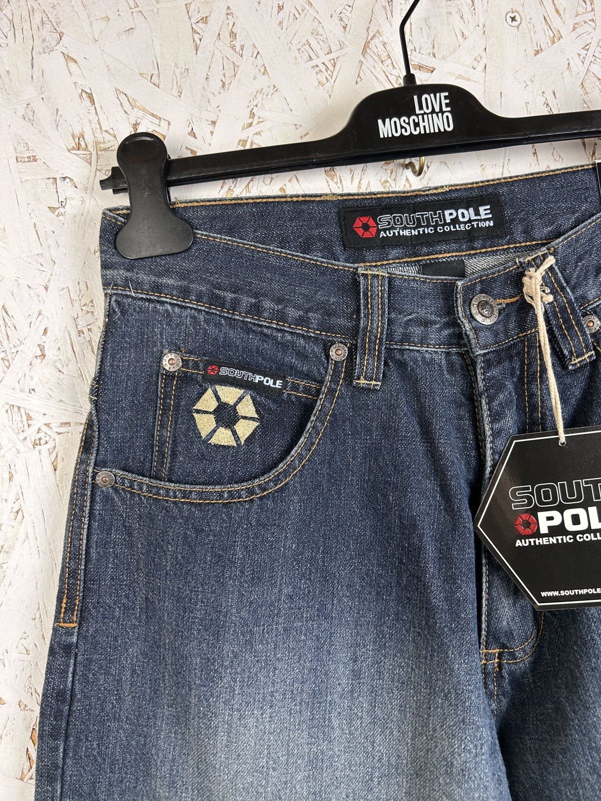 Southpole BNWT Vintage Southpole Baggy Denim Jeans Jnco Fubu Rap Y2K Size US 28 / EU 44 - 3 Thumbnail