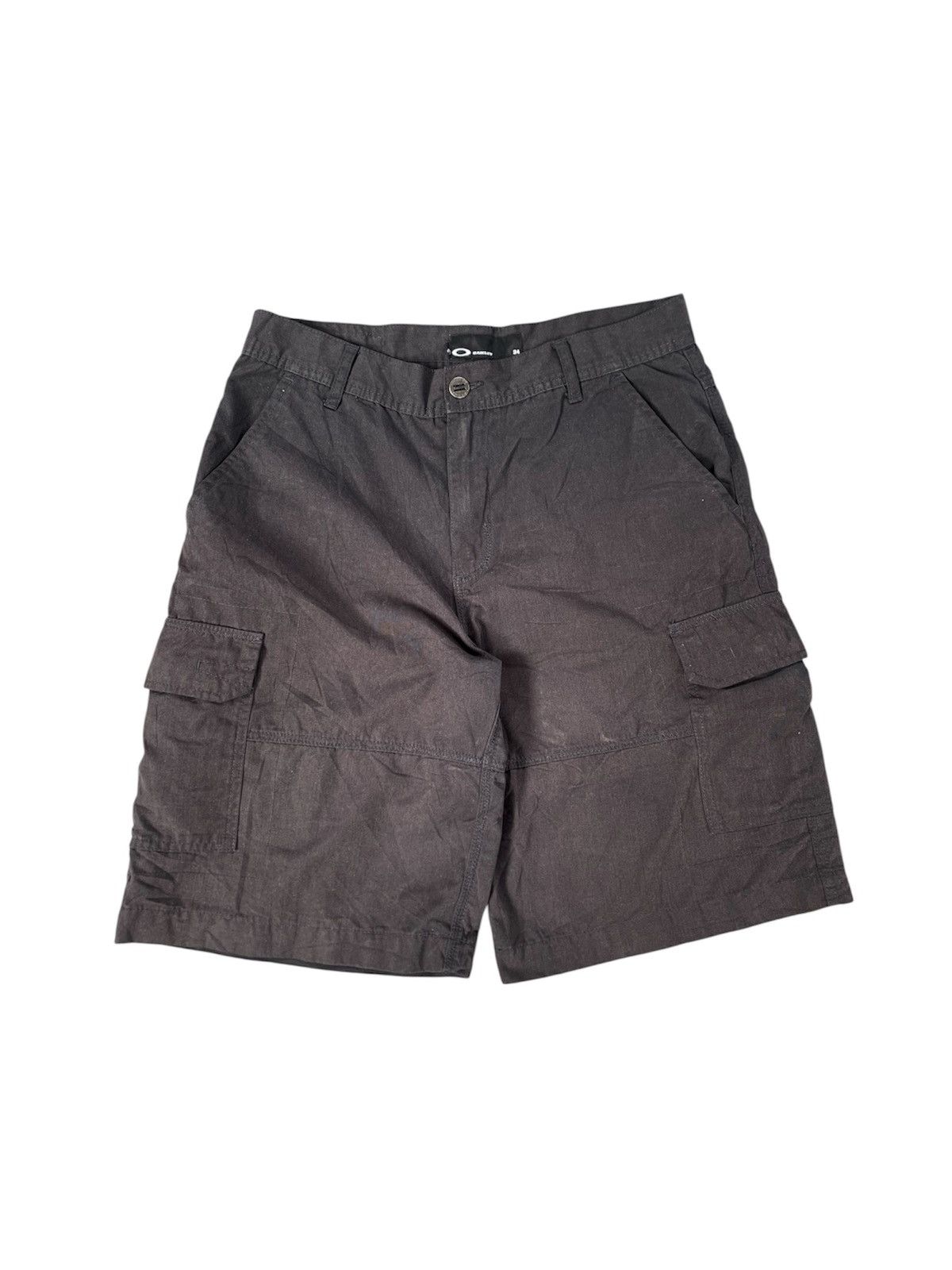 Oakley 🌑BLACKFRIDAY🌑 Vintage Y2K Oakley Cargo Shorts Size US 34 / EU 50 - 1 Thumbnail
