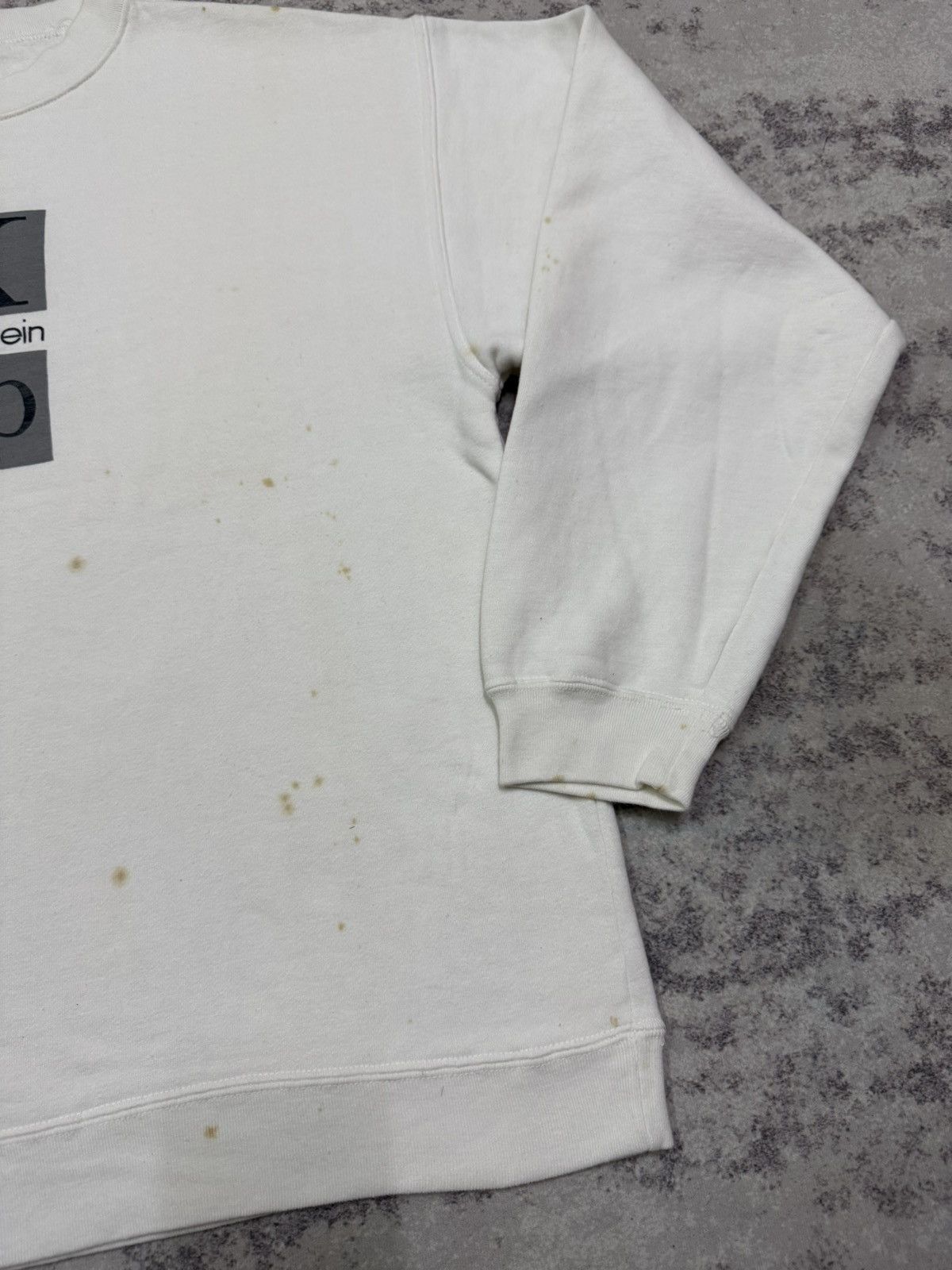 Calvin Klein Vintage Calvin Klein Biglogo Sweatshirt Size US M / EU 48-50 / 2 - 5 Thumbnail