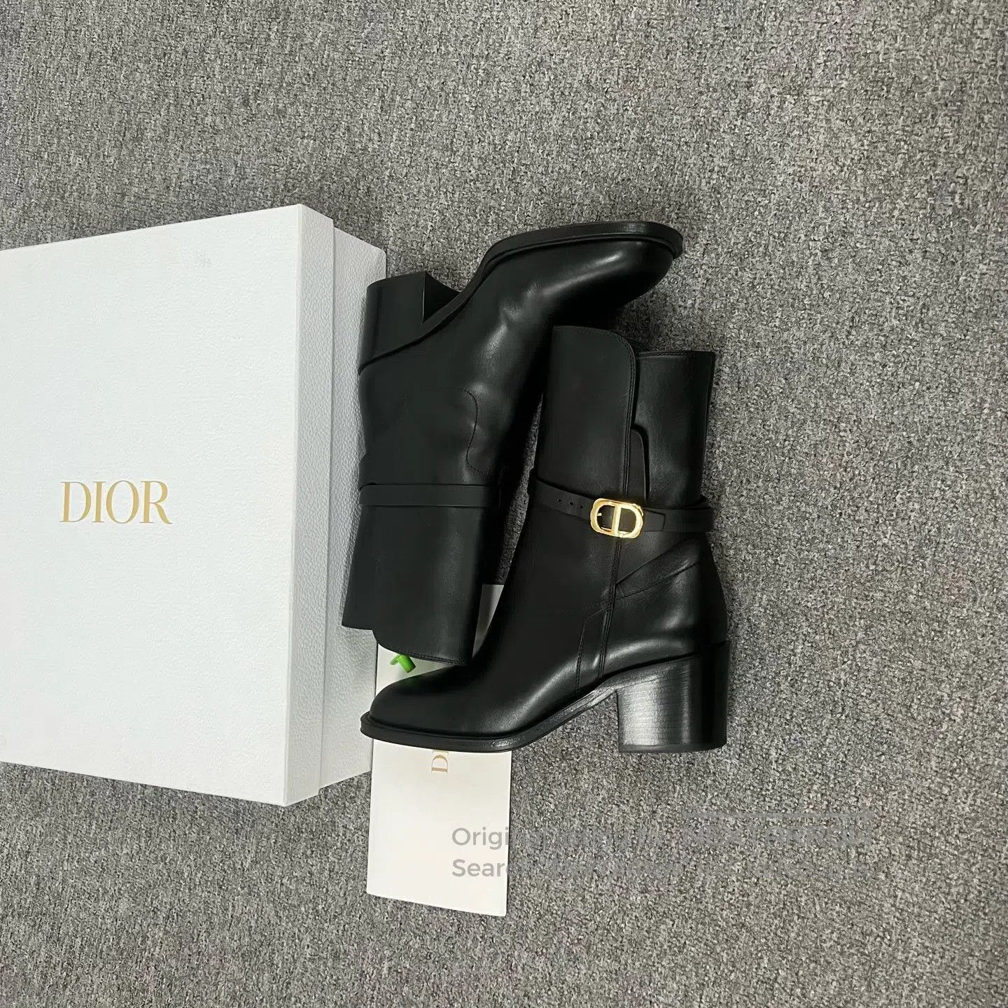Dior Dior CD lacing strap; mid-calf boot| Size US 6.5 / IT 36.5 - 3 Thumbnail
