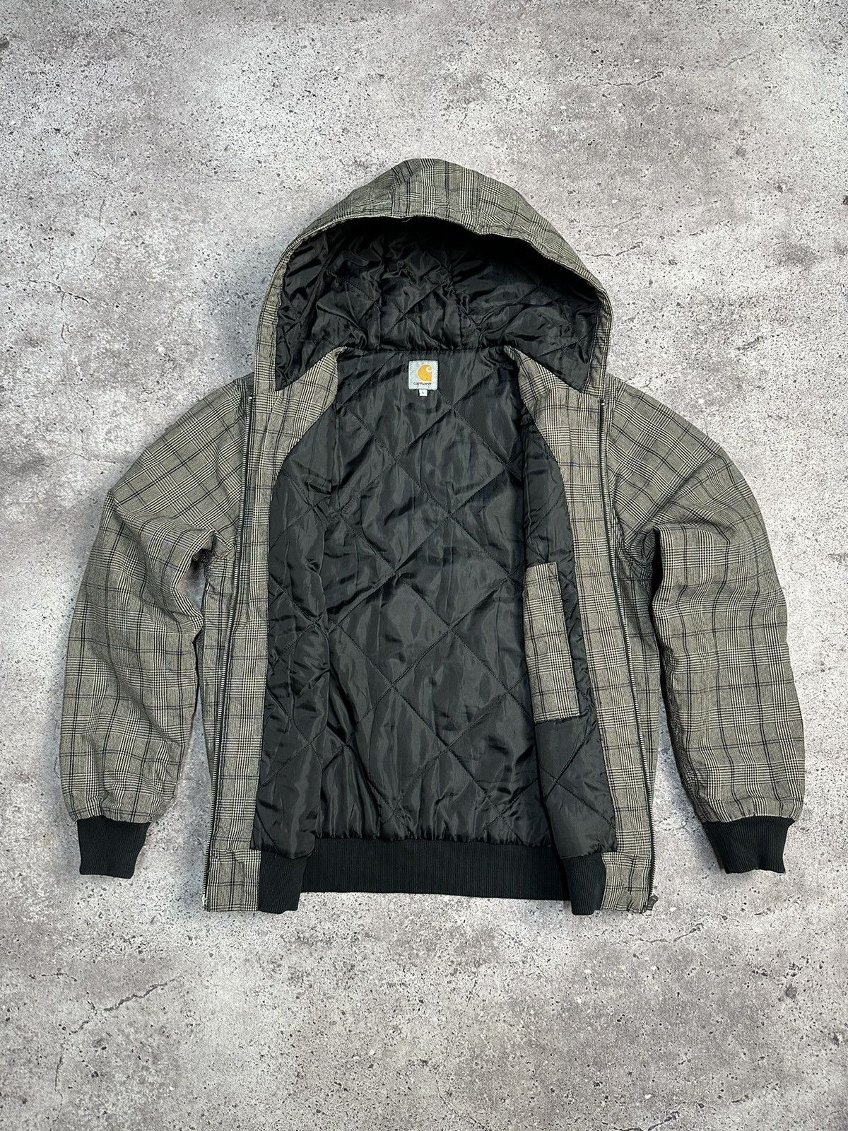 Carhartt Vintage Carhartt Active Jacket Check Print Kanye West Style Size US L / EU 52-54 / 3 - 9 Thumbnail