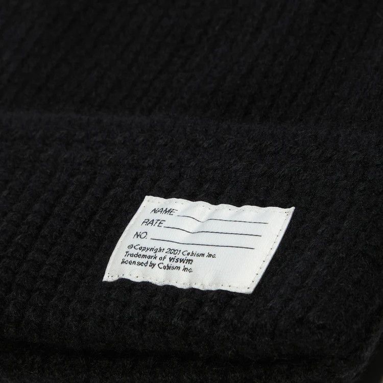 Visvim VISVIM Cashmere Name Tag Knit Beanie Size ONE SIZE - 3 Thumbnail