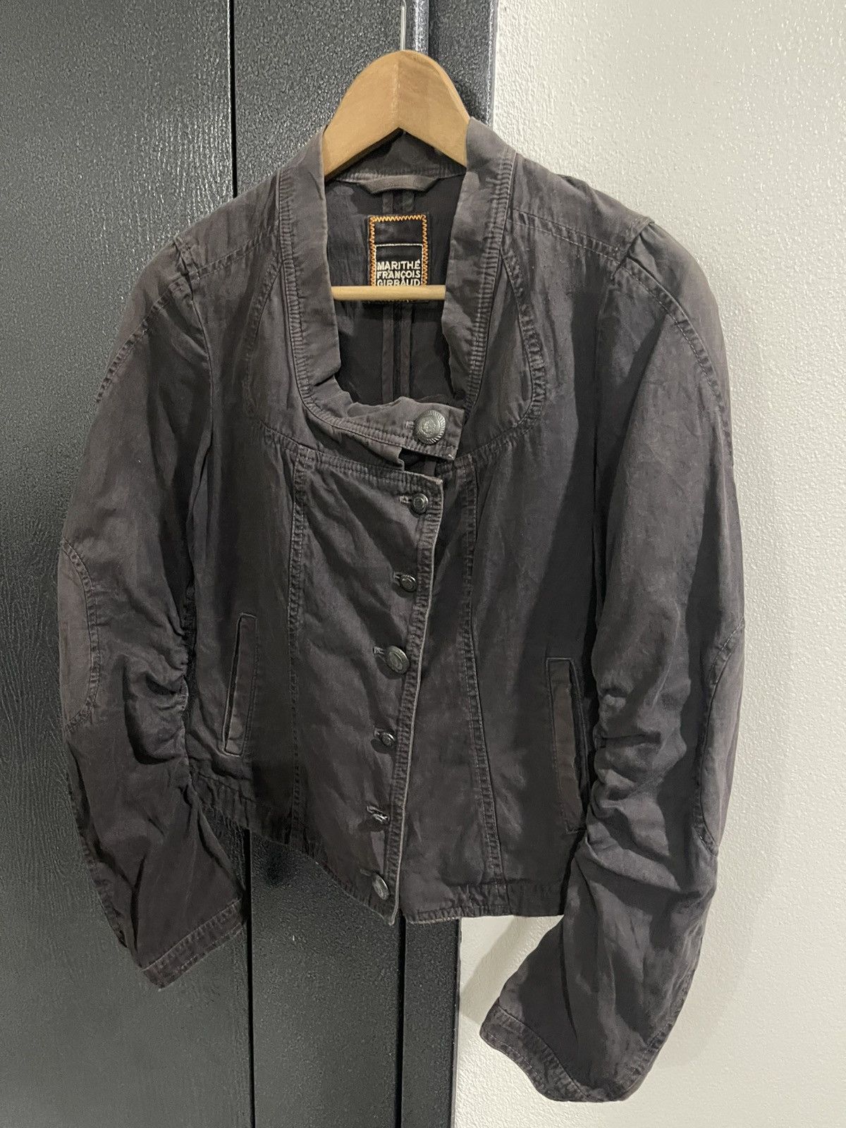 Marithe + Francois Girbaud Vintage Marithe Francois Girbaud Avant Garde Jacket Size XS / US 0-2 / IT 36-38 - 3 Thumbnail