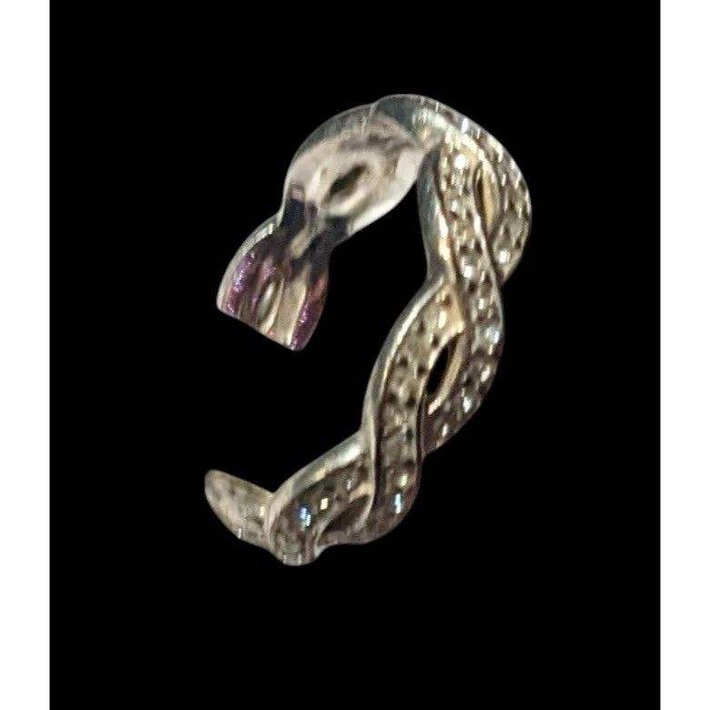 Other Infinity Clear Stoned Silver Tone Ring Size 8 Size ONE SIZE - 2 Thumbnail