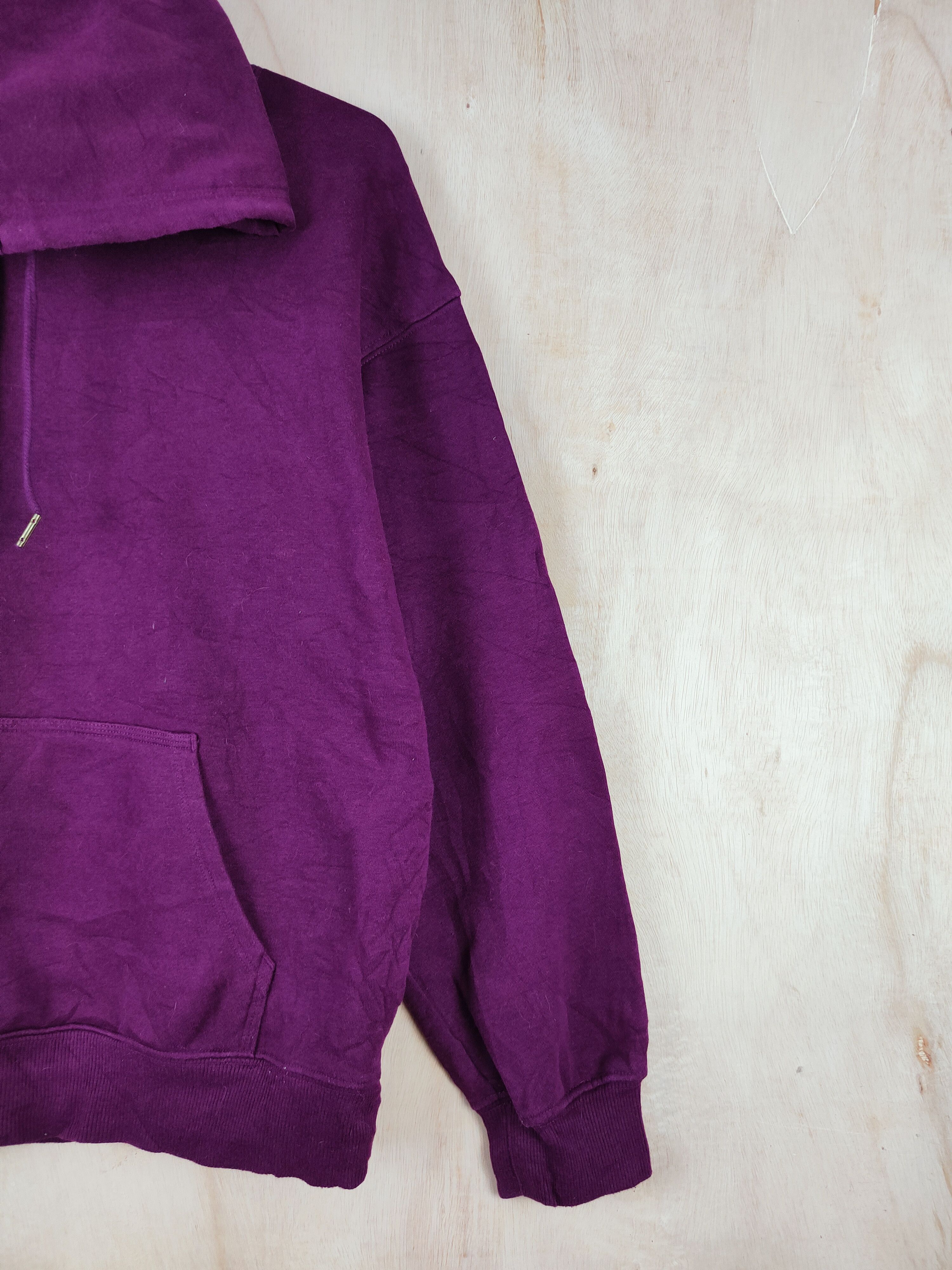 GU × Vintage Vintage 💥 Purple Hoodie Sweatshirts (Plain cool) Size XL / US 12-14 / IT 48-50 - 5 Thumbnail