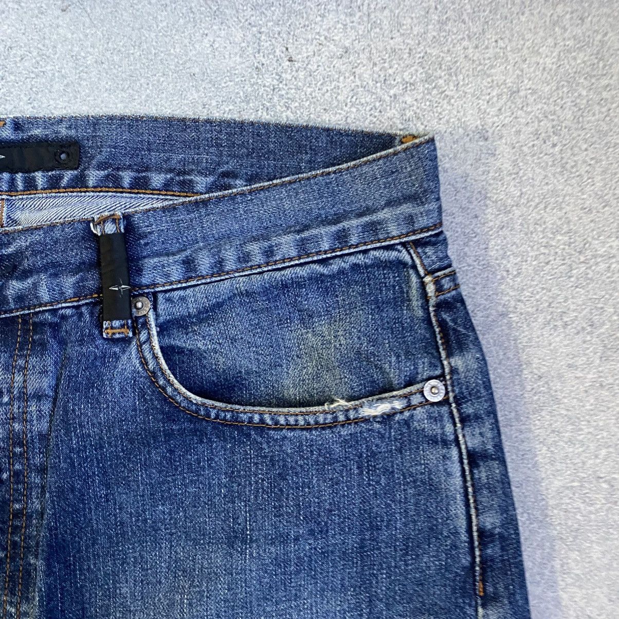 Stone Island Vintage STONE ISLAND Jeans Denim Size US 33 - 11 Thumbnail
