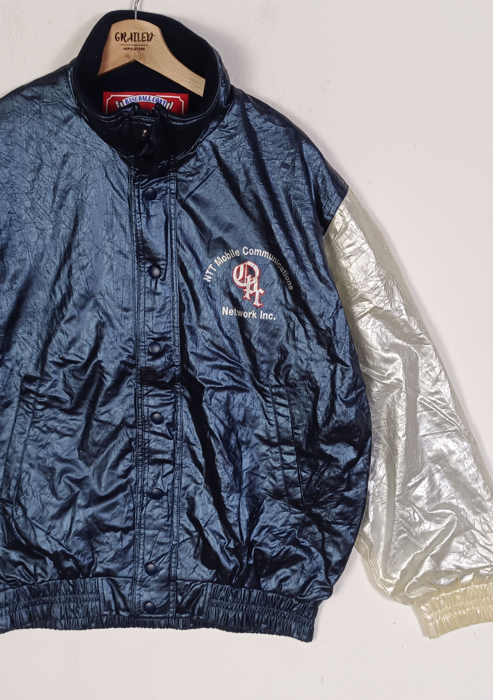 Japanese Brand × Vintage Vintage Rawlings Baseball Bomber Jacket Size US L / EU 52-54 / 3 - 6 Thumbnail