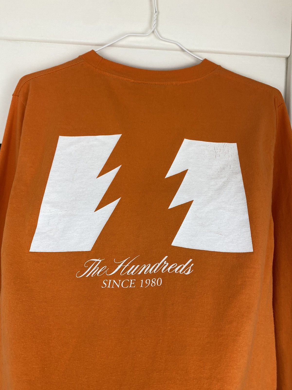 The Hundreds The Hundreds big logo orange long sleeve Size US S / EU 44-46 / 1 - 2 Thumbnail