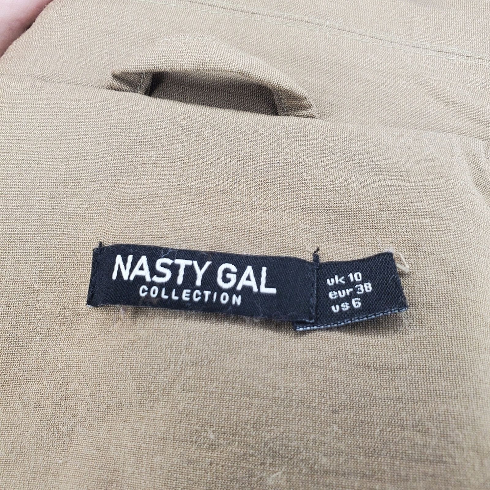 Nasty Gal Nasty Gal Tan Blazer 6 Size M / US 6-8 / IT 42-44 - 5 Thumbnail