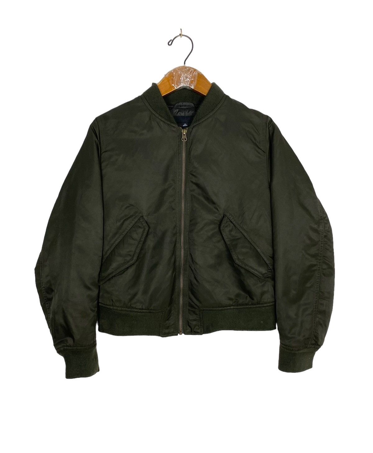 Uniqlo Rare‼️ Uniqlo Bomber Jacket Size S / US 4 / IT 40 - 1 Thumbnail