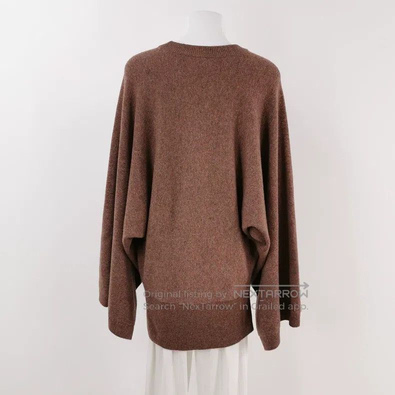 Hermes Hermes Cashmere Solid Color Round Neck Sweater Size XXS / US 00 / IT 34 - 4 Thumbnail