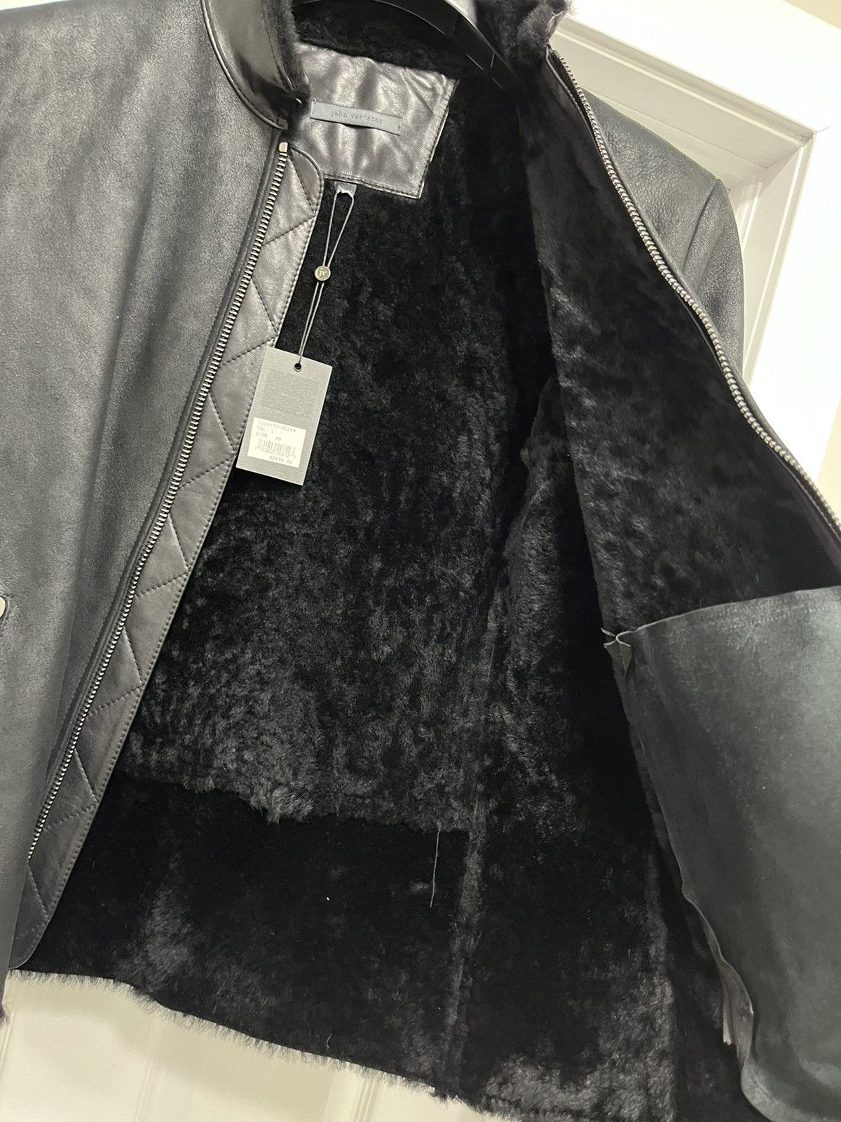 John Varvatos Shearling Moto jacket. 48 Size US M / EU 48-50 / 2 - 7 Thumbnail